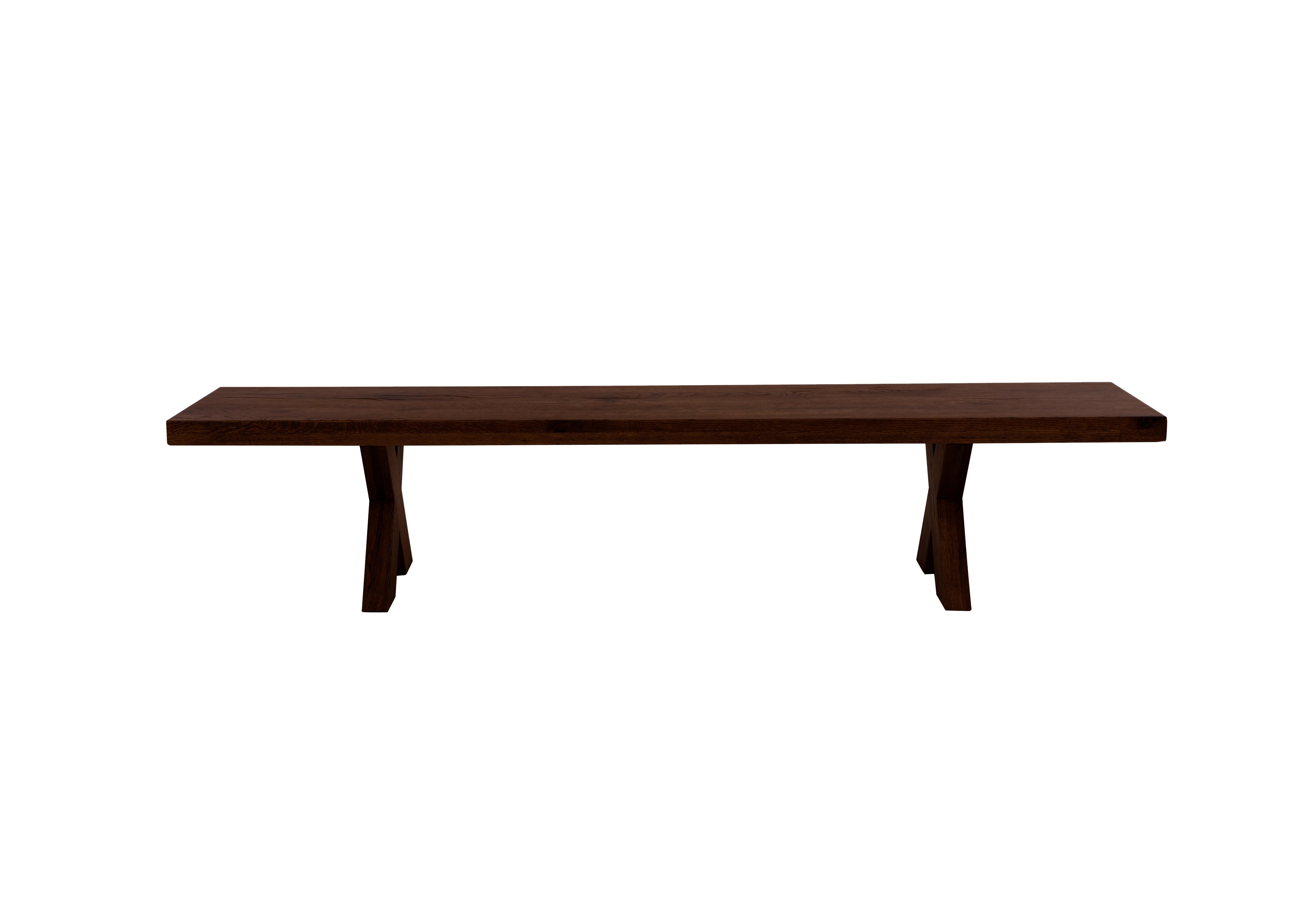 Loki Dining Bench in 02 Smoked on Furniture Village