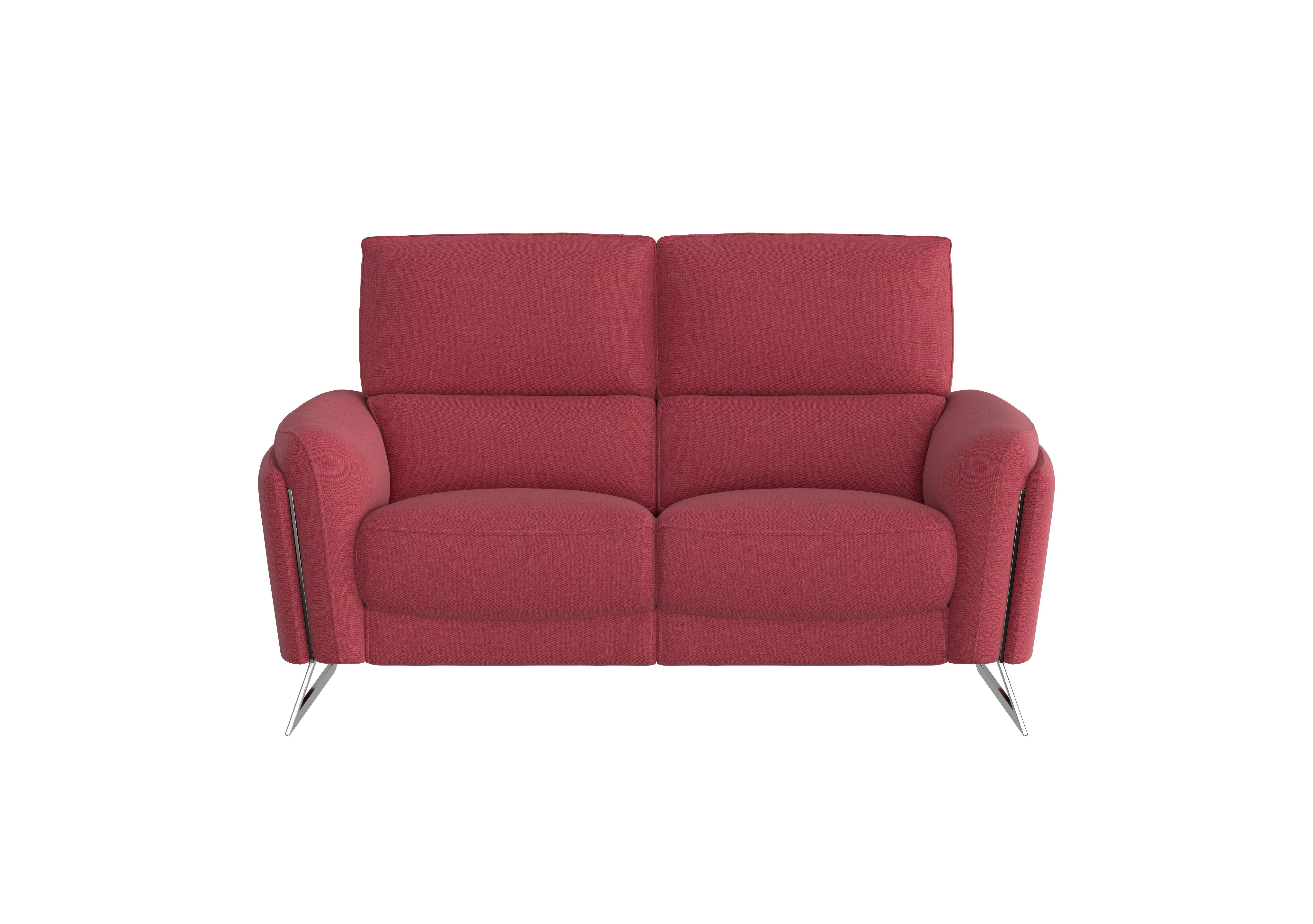 Amarilla 2 Seater Fabric Sofa in Fab-Blt-R29 Red on Furniture Village