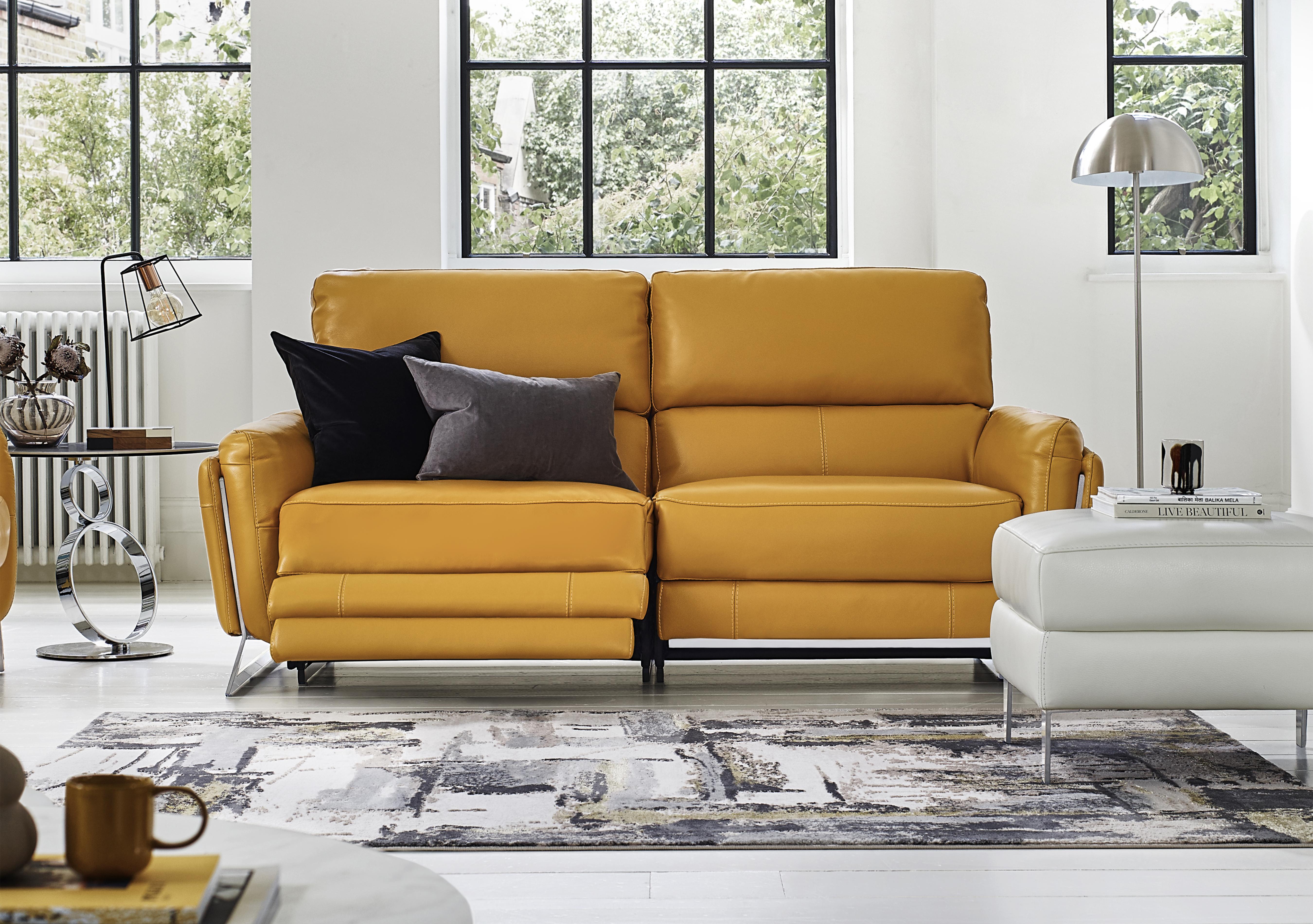 Amarilla 2 Seater Leather Sofa in  on Furniture Village