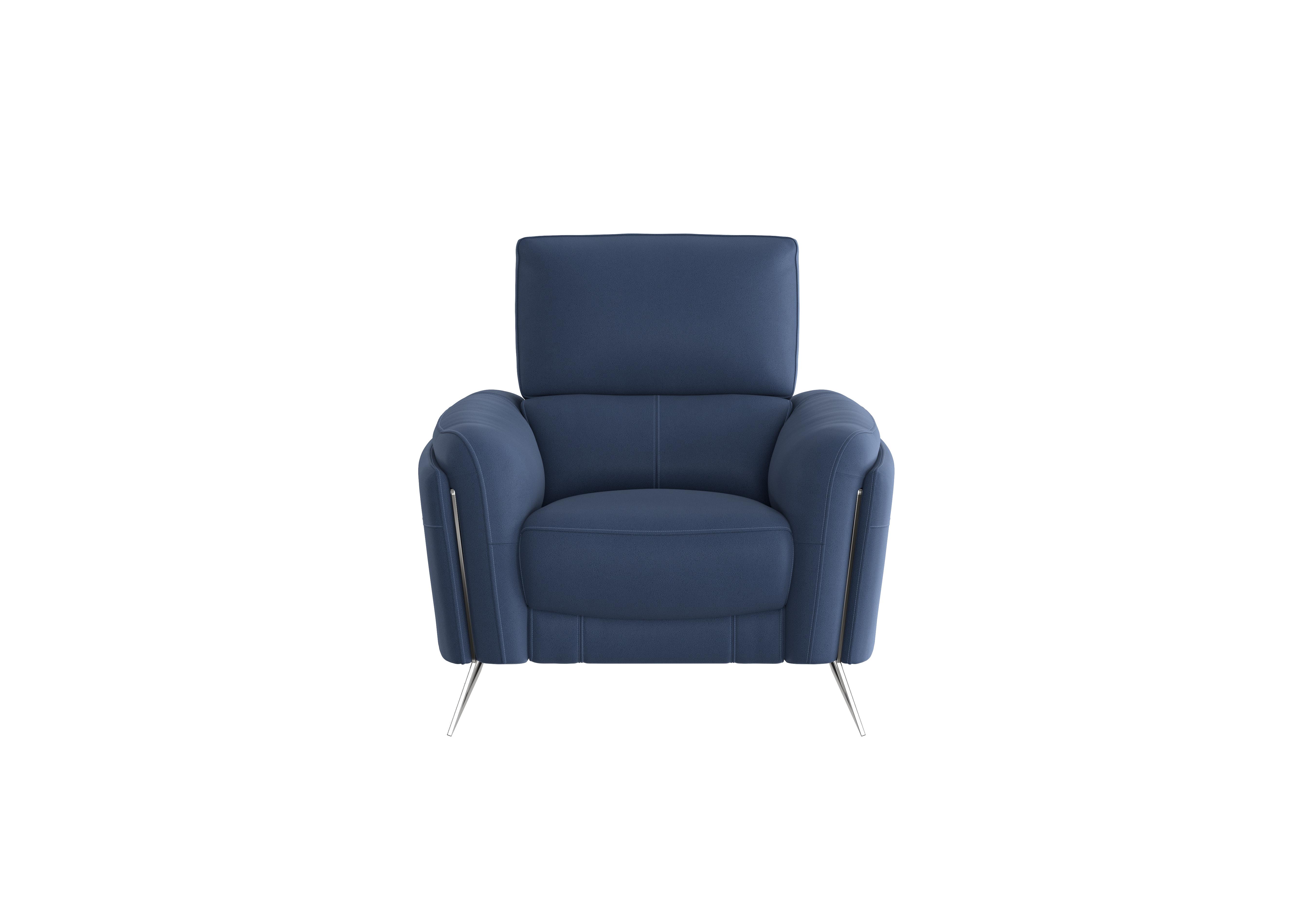 Amarilla Fabric Armchair in Bfa-Blj-R10 Blue on Furniture Village