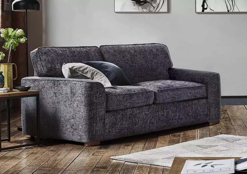 Emilia 3 Seater Fabric Sofa