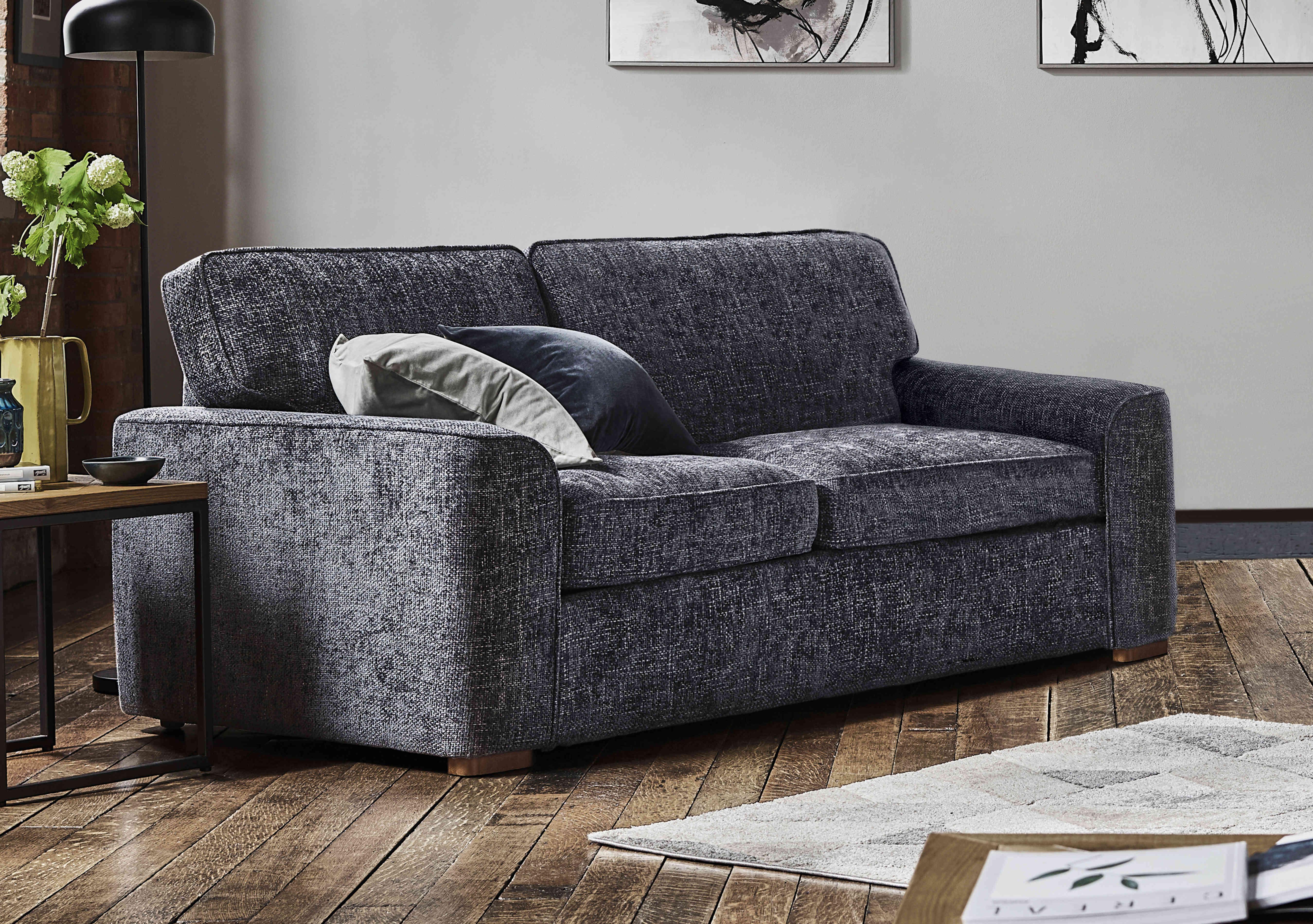 Emilia 4 Seater Fabric Sofa in  on Furniture Village