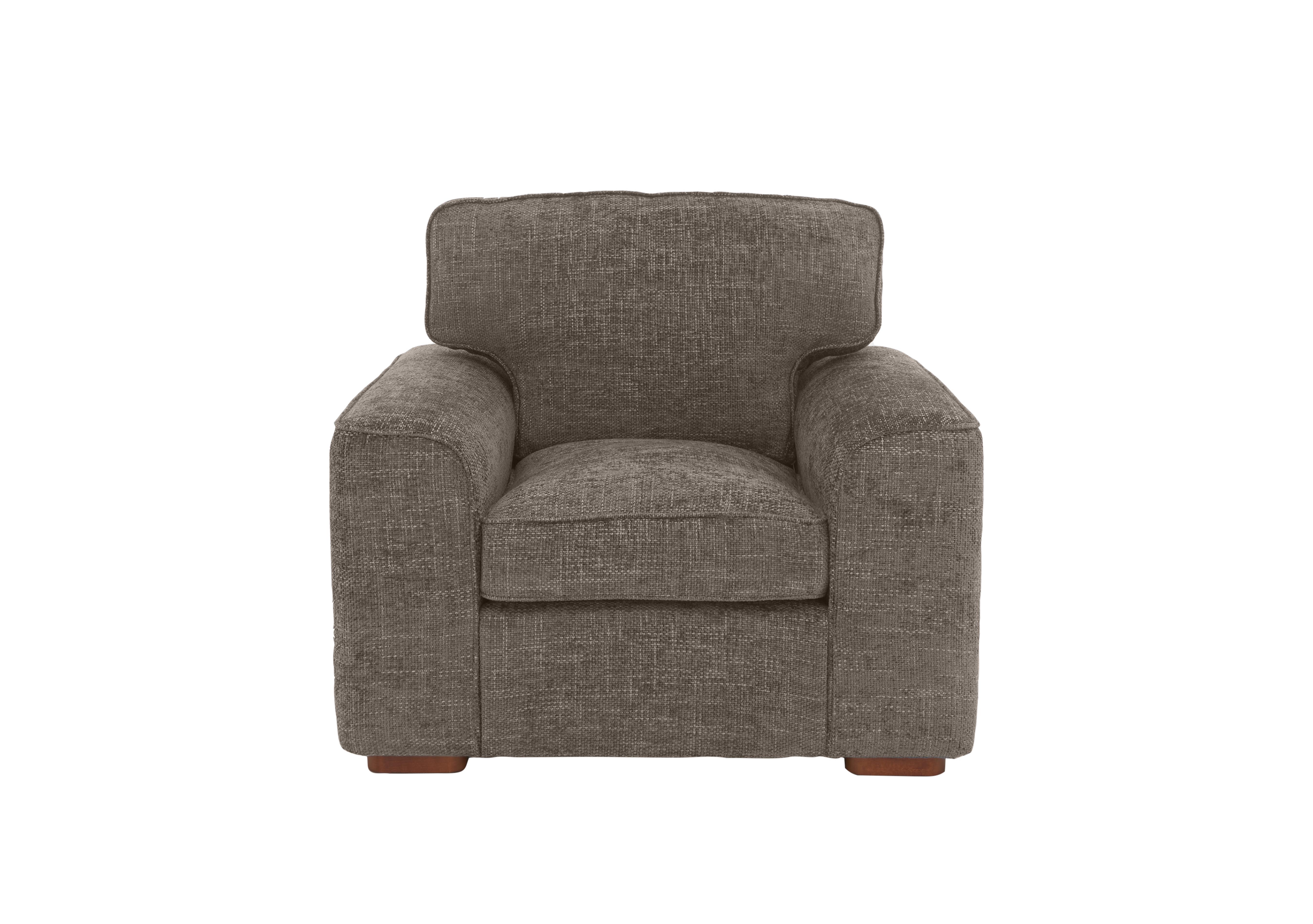 Emilia Fabric Armchair in Coco on Furniture Village