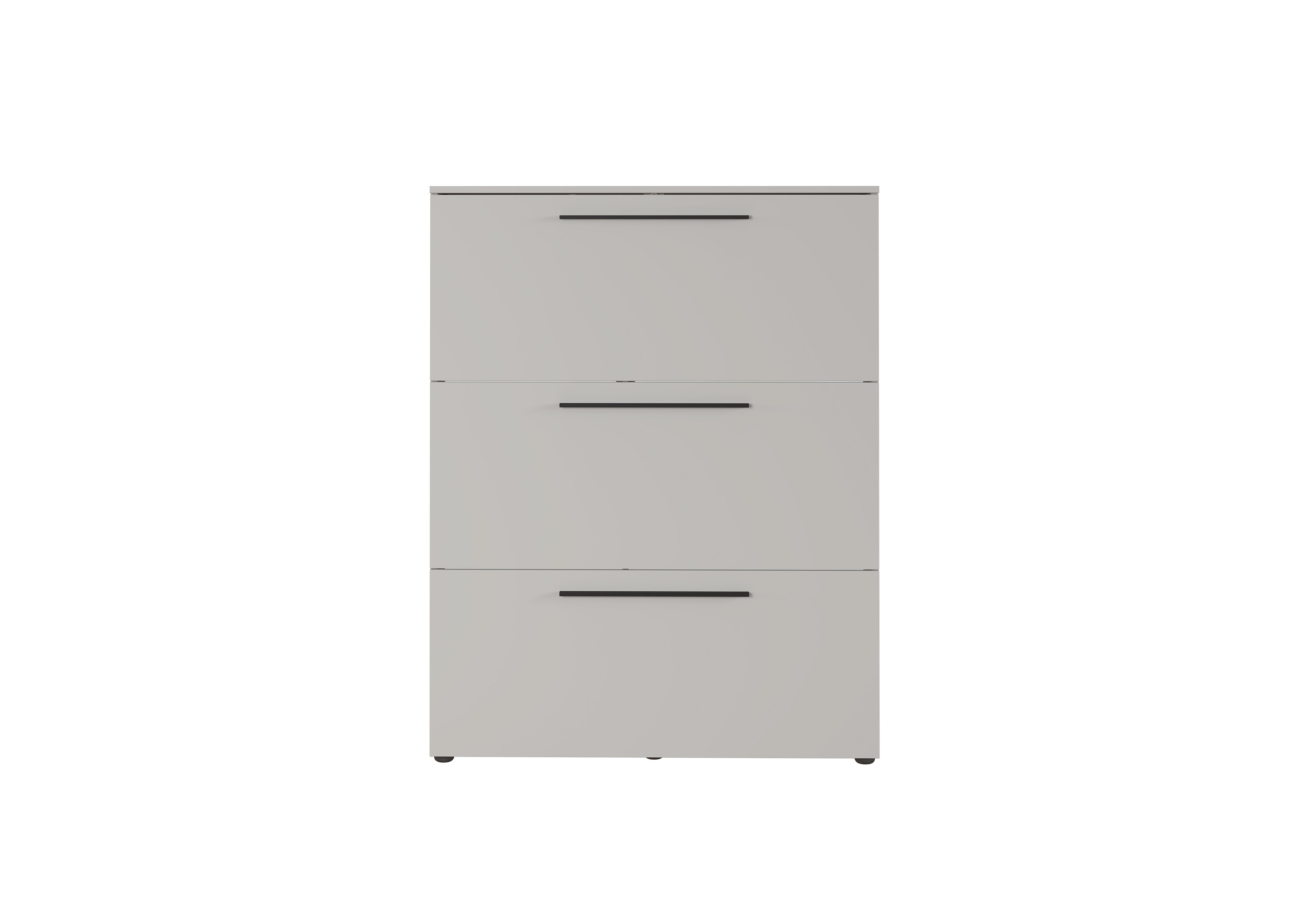 Avery 3 Door Shoe Cabinet in Cashmere on Furniture Village