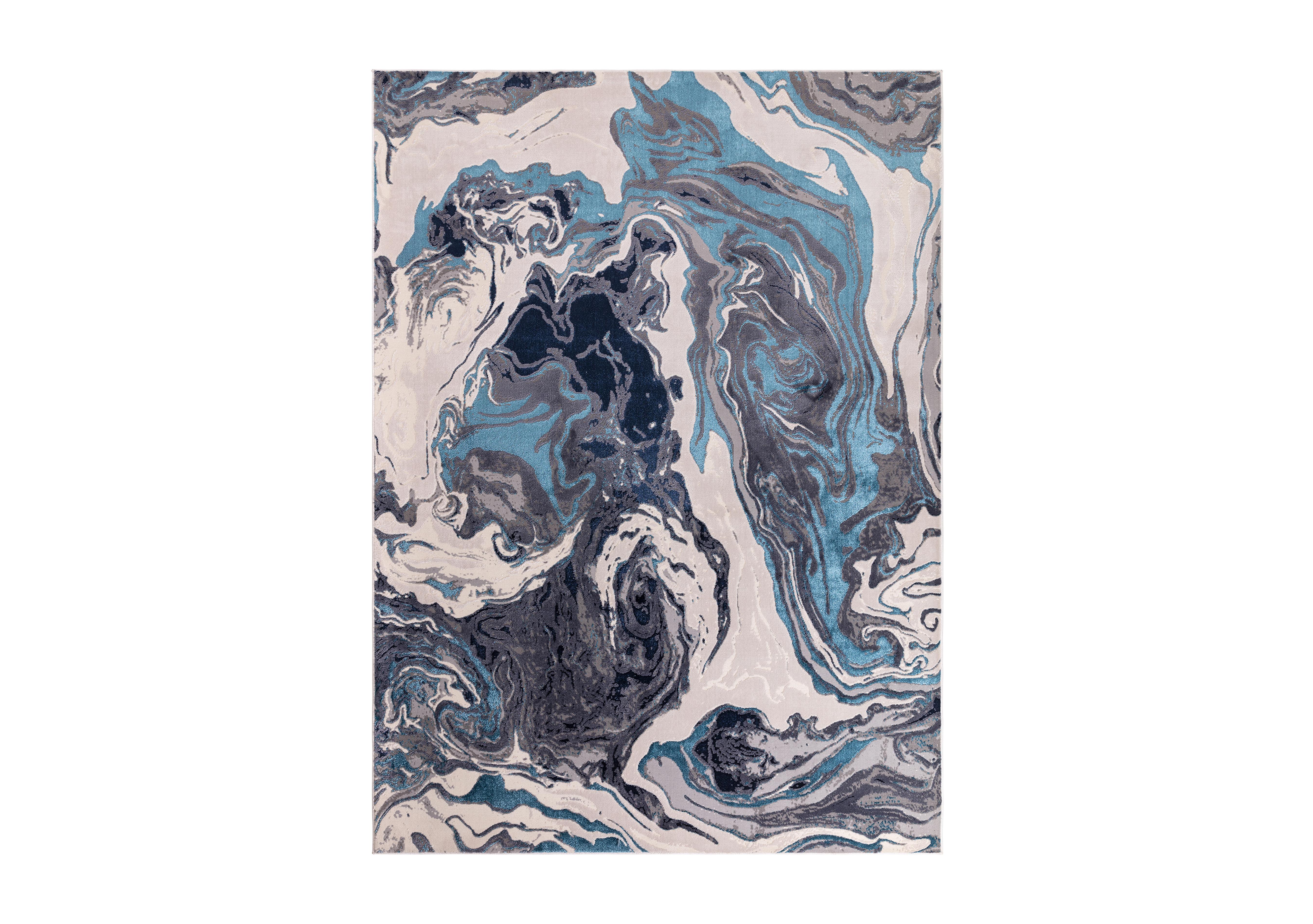 Arela Ocean Rug in  on Furniture Village