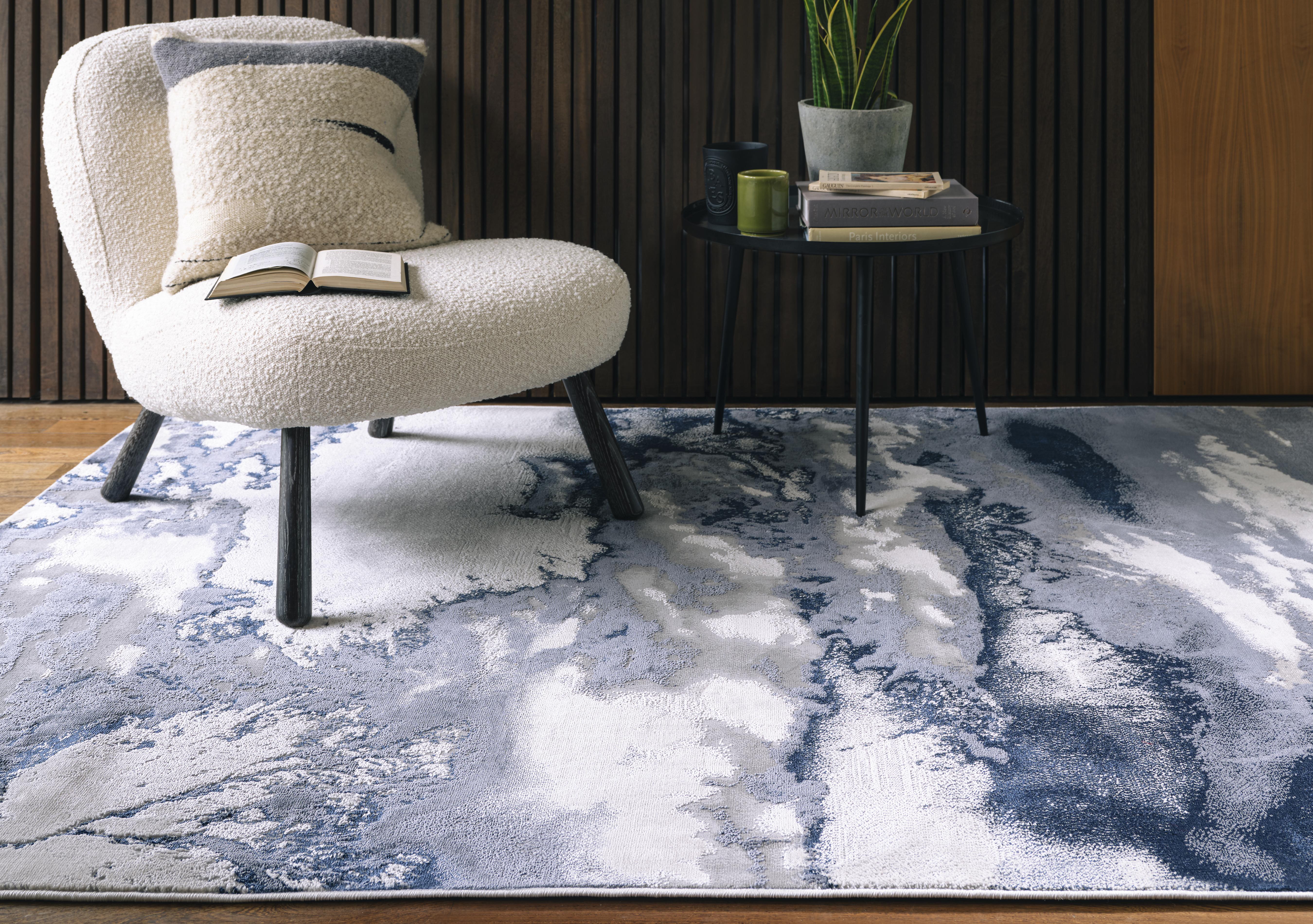 Arela Storm Rug in  on Furniture Village