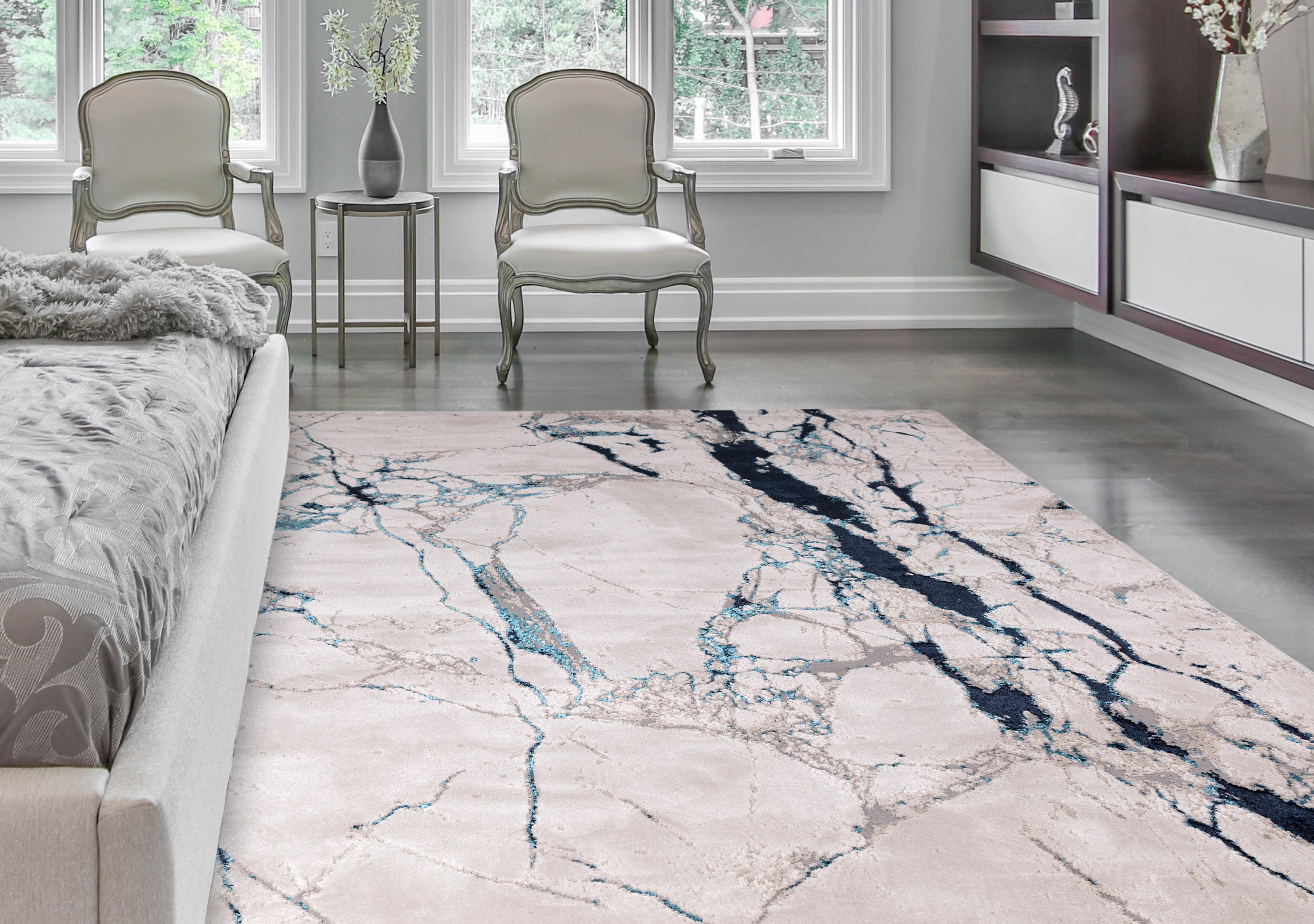 Arela Quake Rug in  on Furniture Village