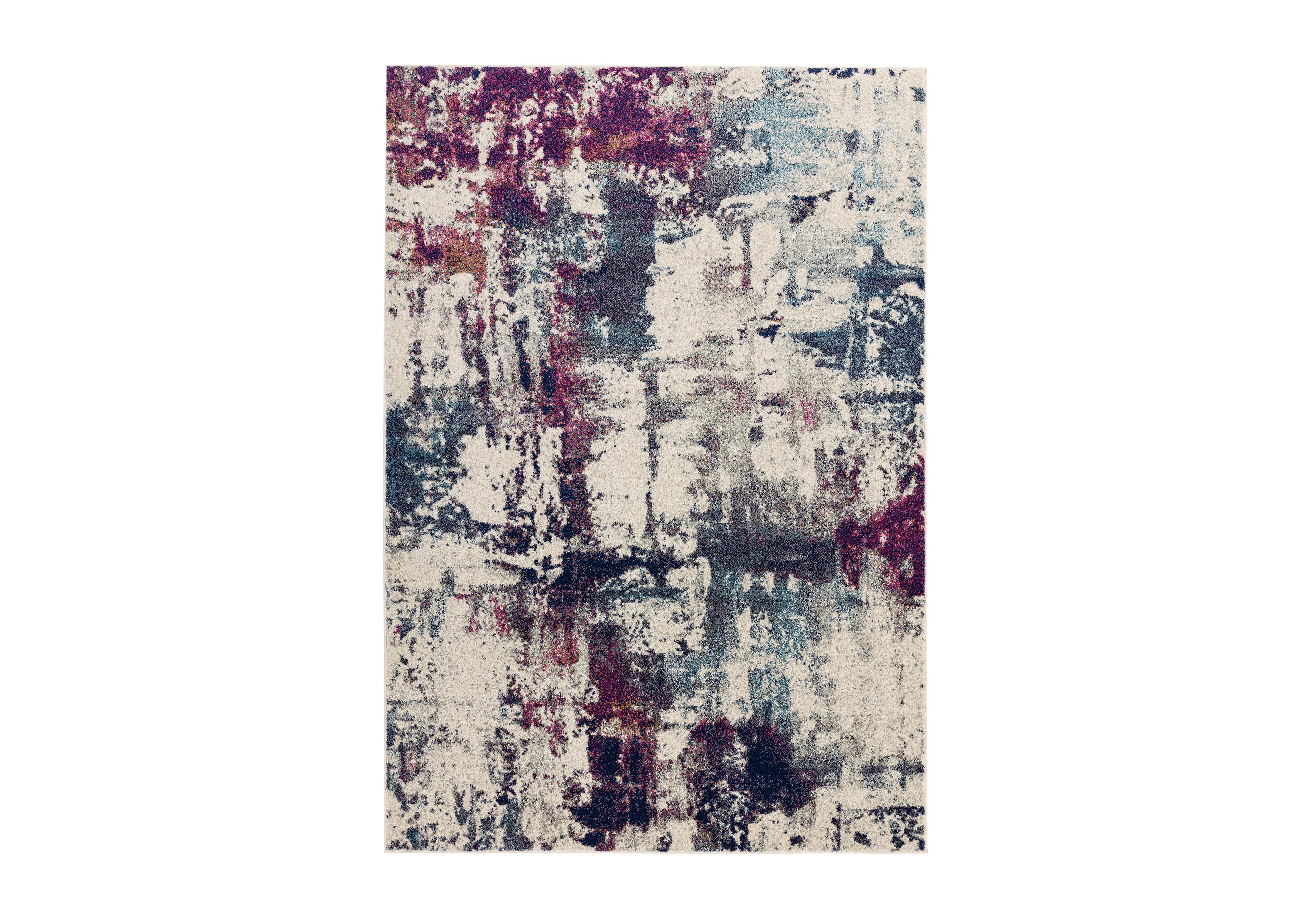Zola Rug Navy in  on Furniture Village