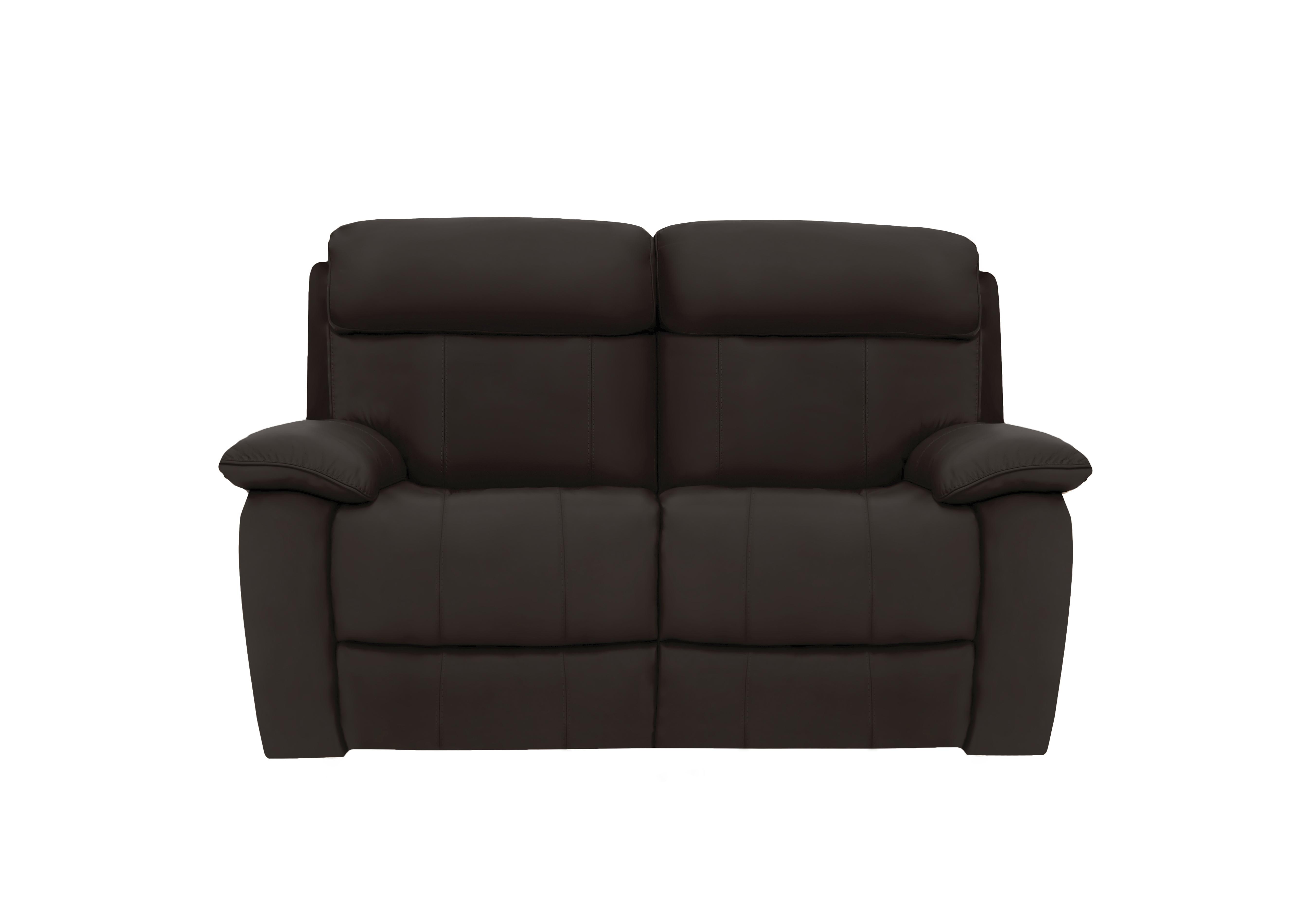 Moreno 2 Seater Leather Sofa in Bv-1748 Dark Chocolate on Furniture Village