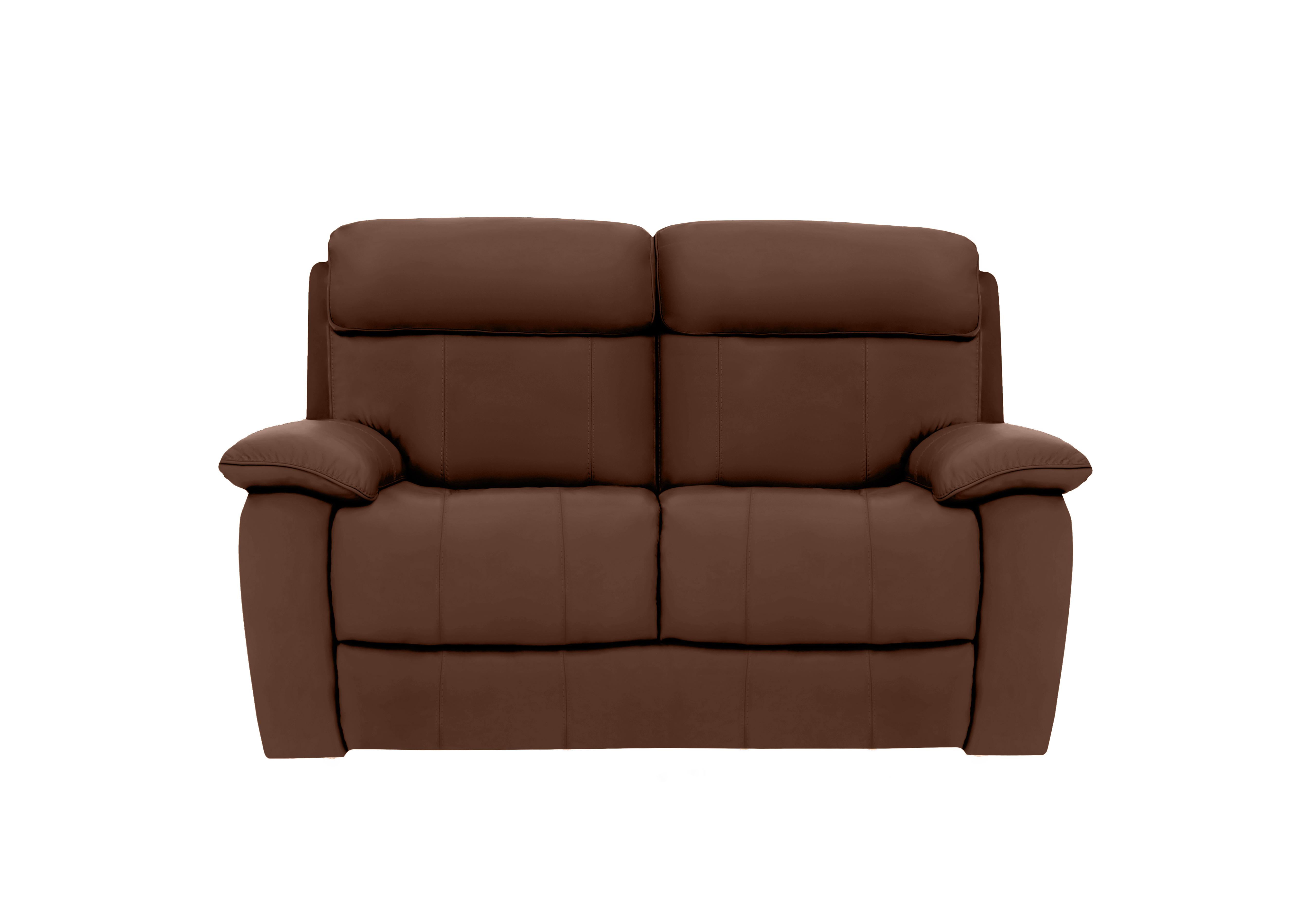 Moreno 2 Seater Leather Sofa in Ca-701e Tobacco on Furniture Village