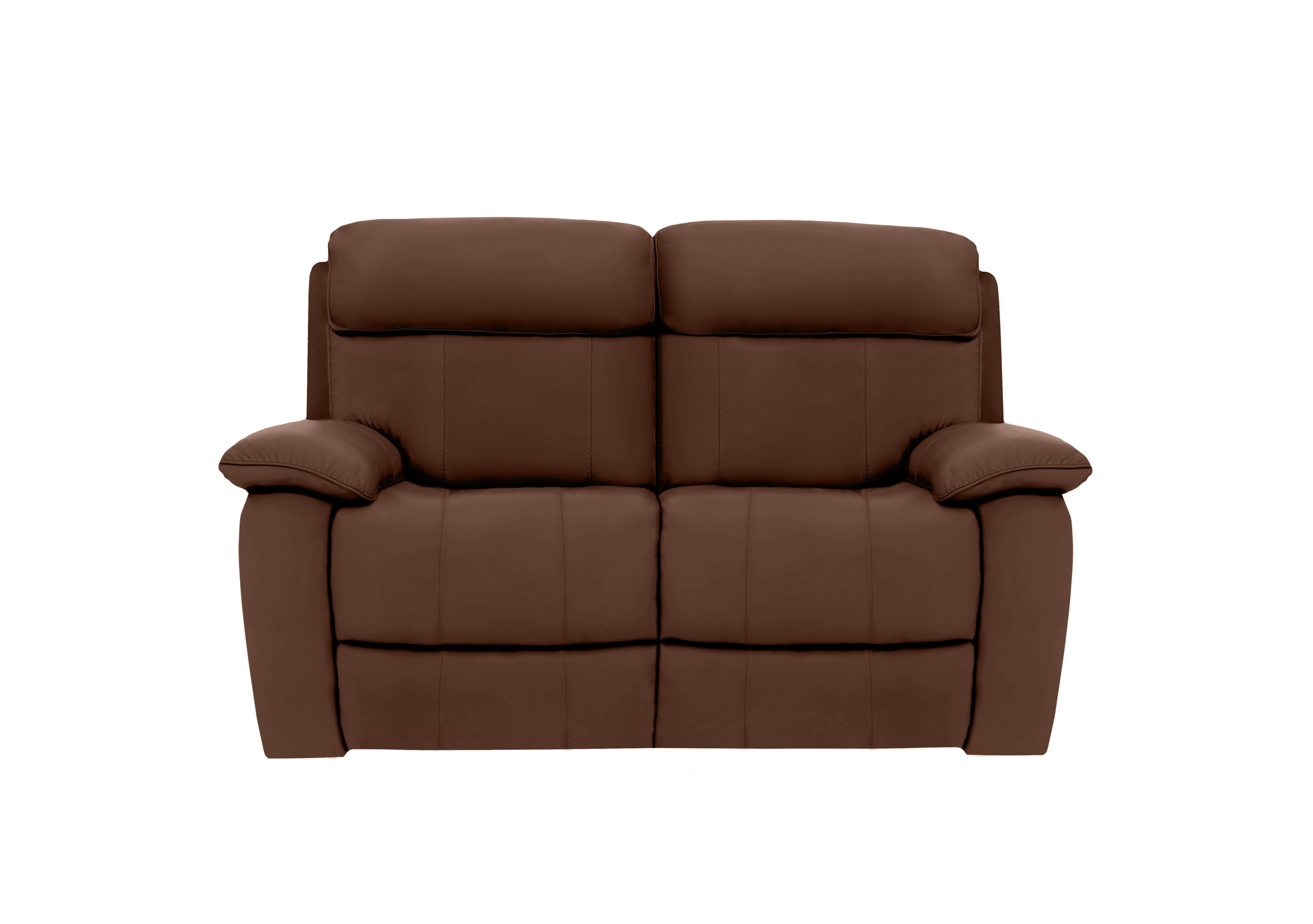 Moreno 2 Seater Leather Sofa in Ca-701e Tobacco on Furniture Village