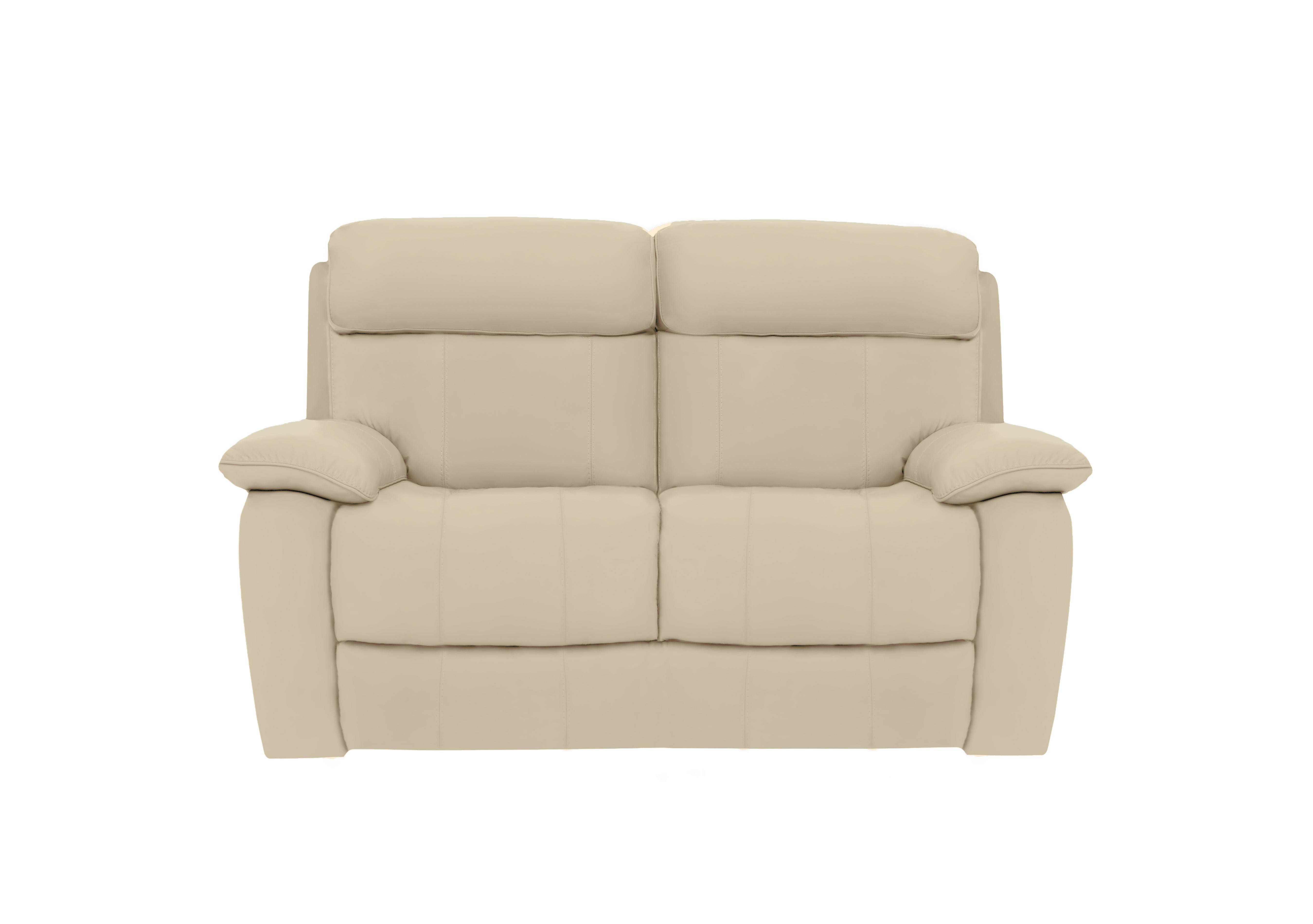 Moreno 2 Seater Leather Sofa in Nc-862c Bisque on Furniture Village