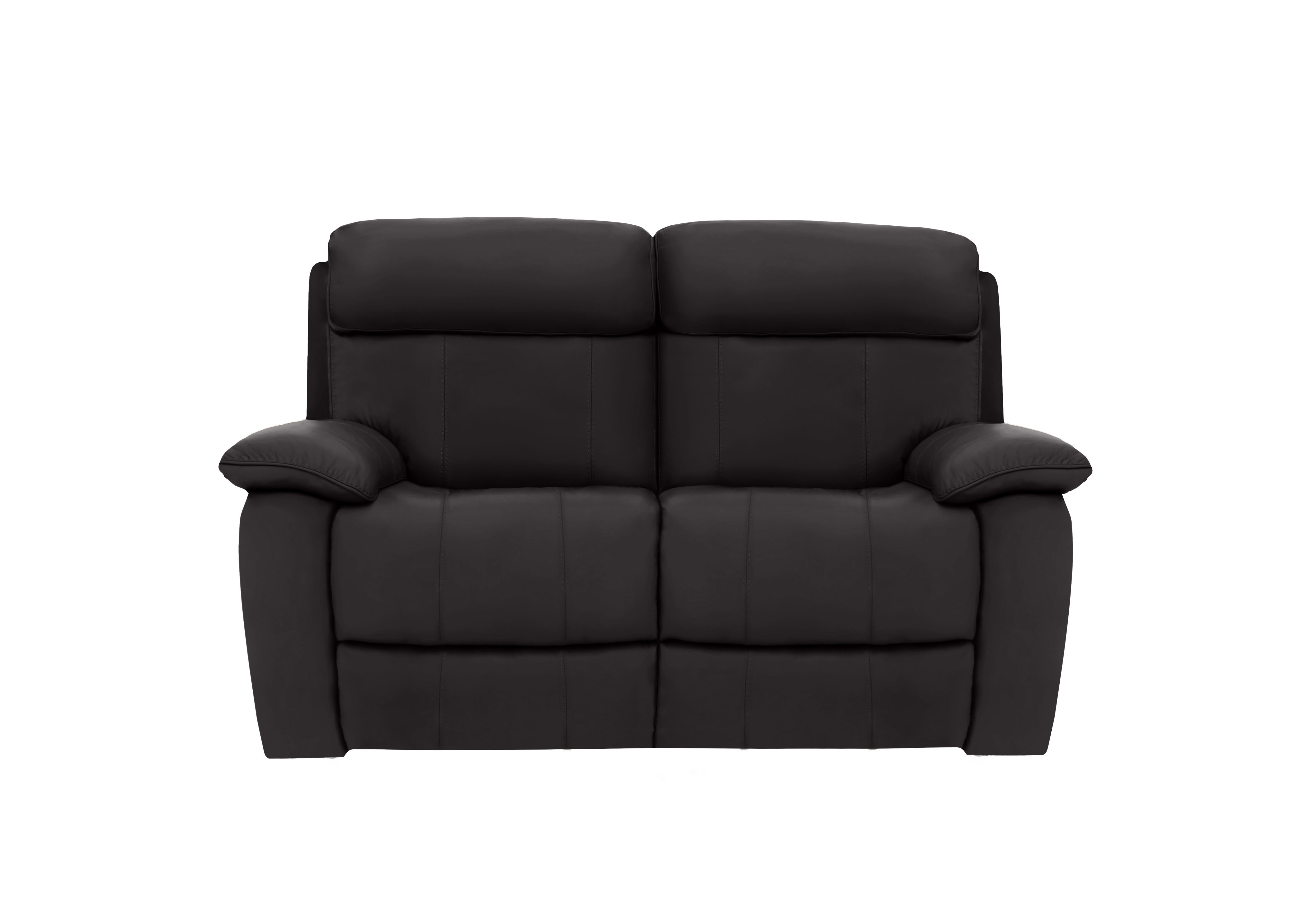 Moreno 2 Seater Leather Sofa in Nw-517e Shale Grey on Furniture Village