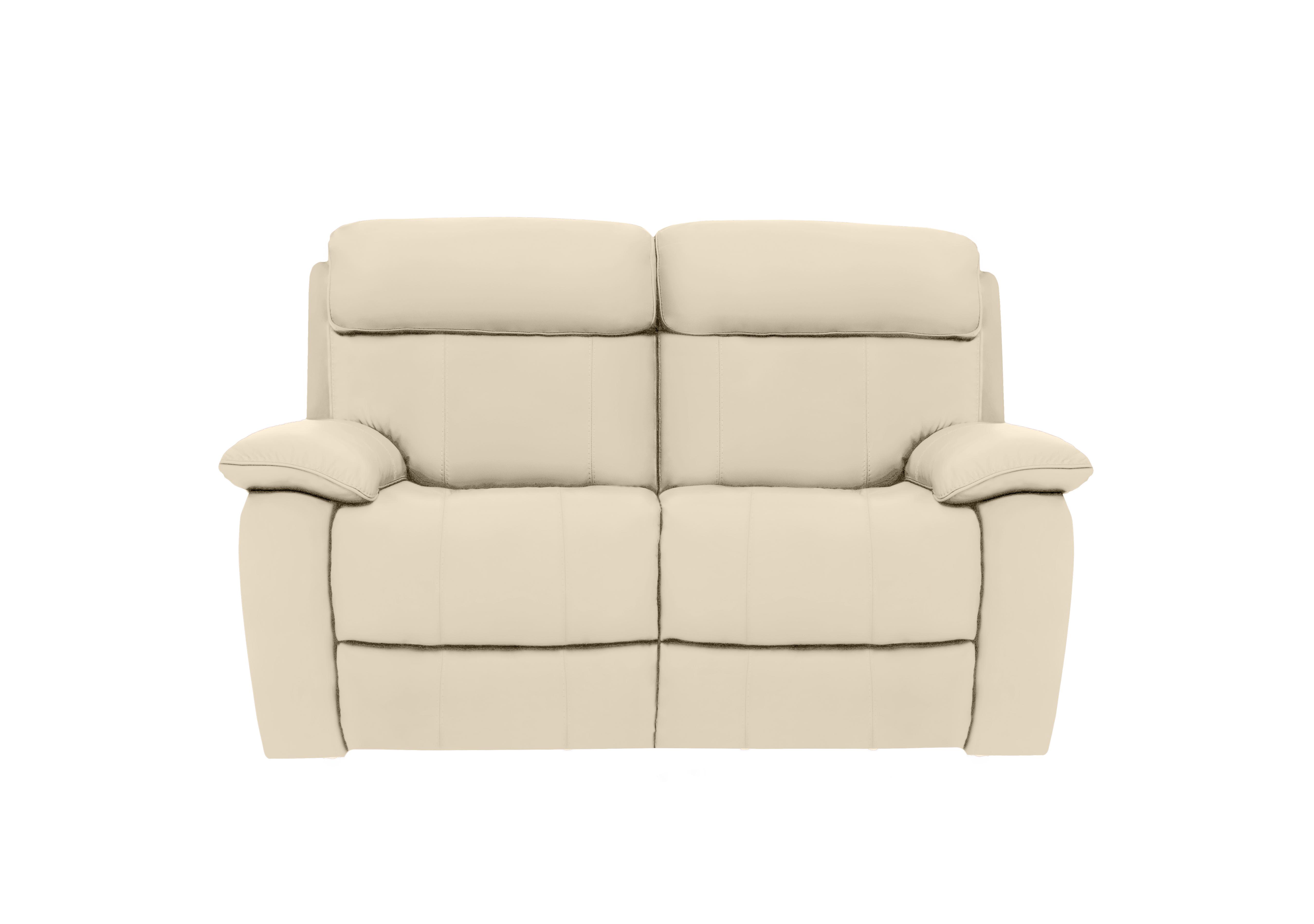 Moreno 2 Seater Leather Sofa in Nw-521e Frost on Furniture Village