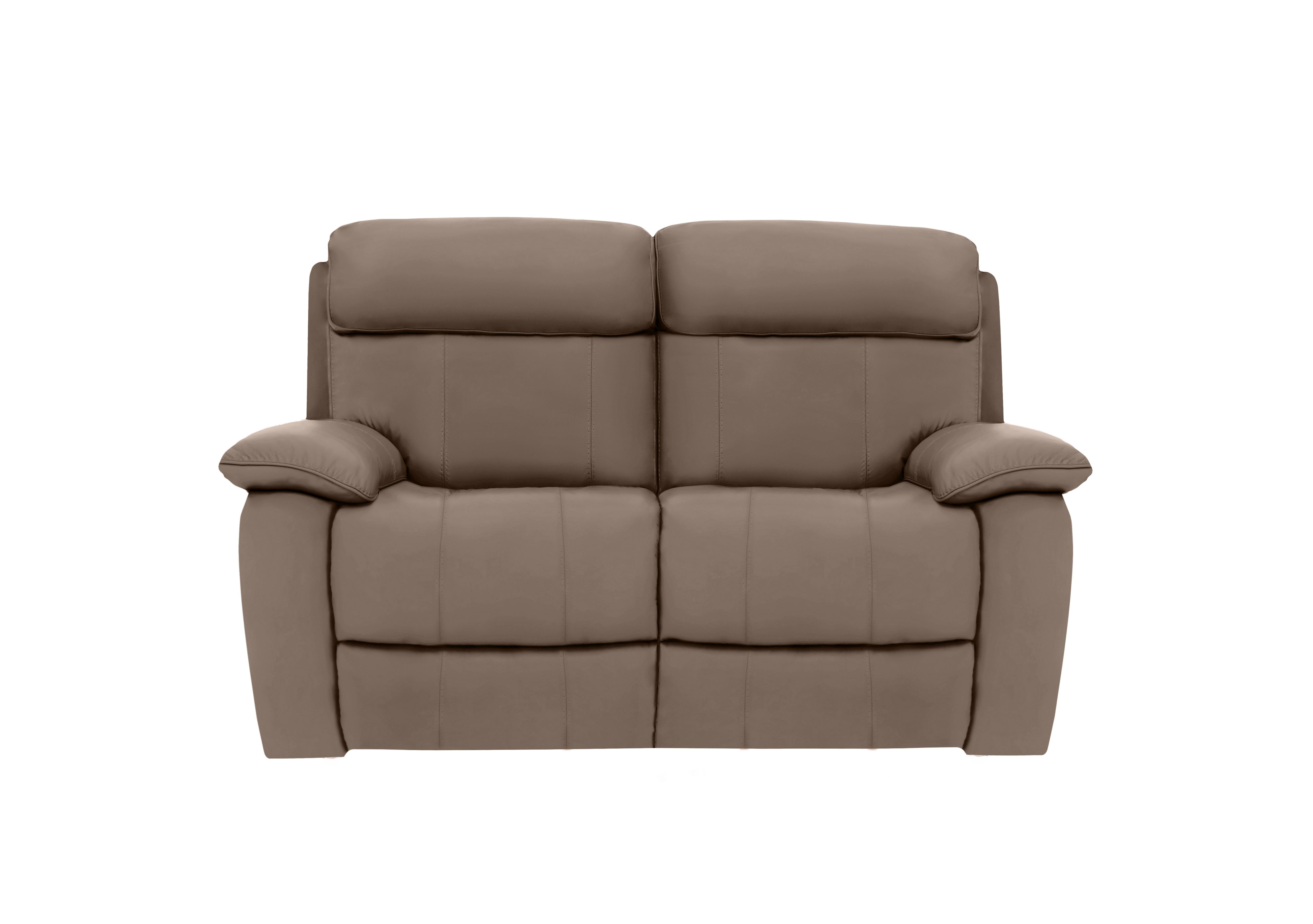 Moreno 2 Seater Leather Sofa in Nw-586e Fawn on Furniture Village