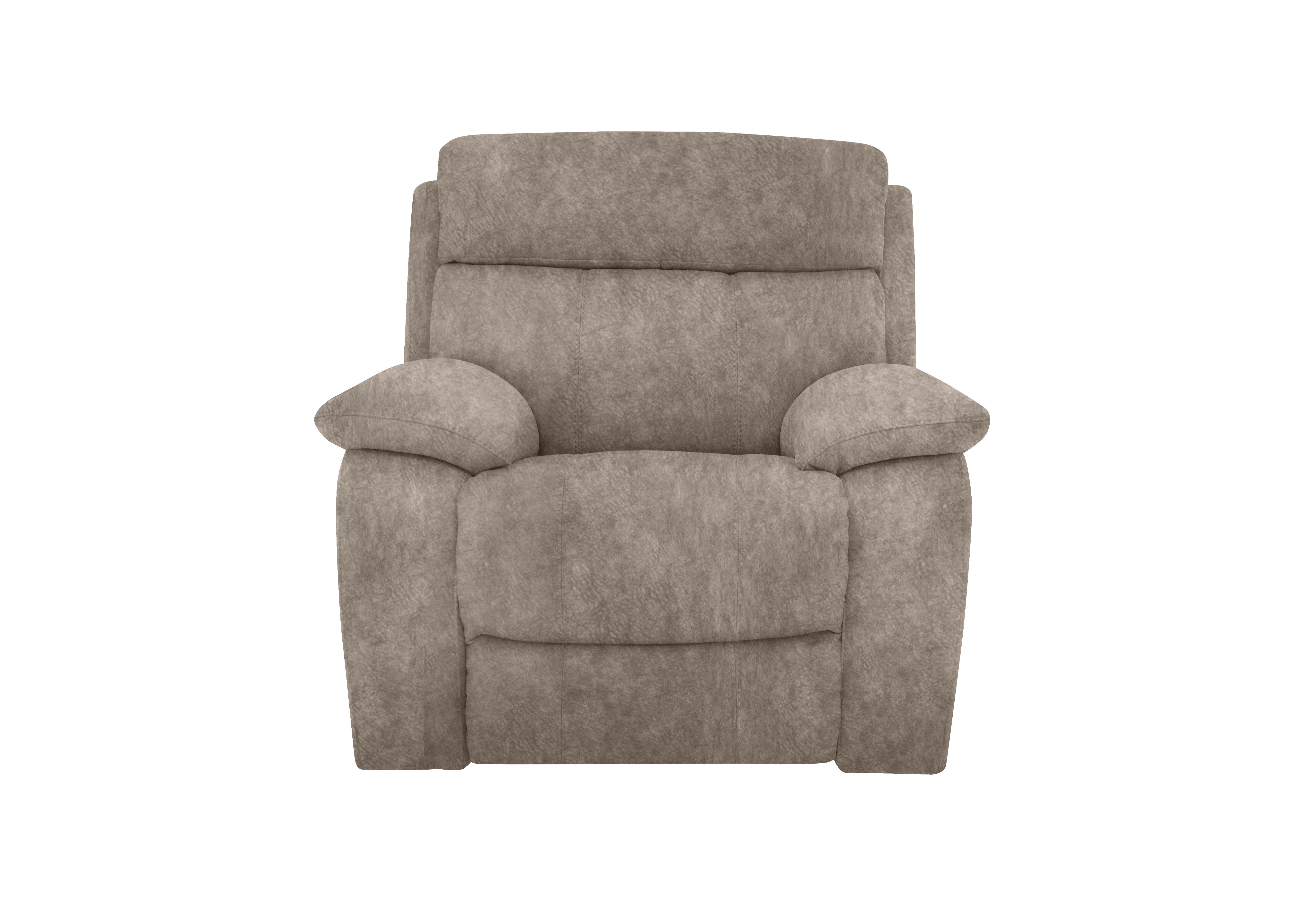 Moreno Fabric Power Recliner Armchair in Bfa-Bnn-R29 Mink on Furniture Village
