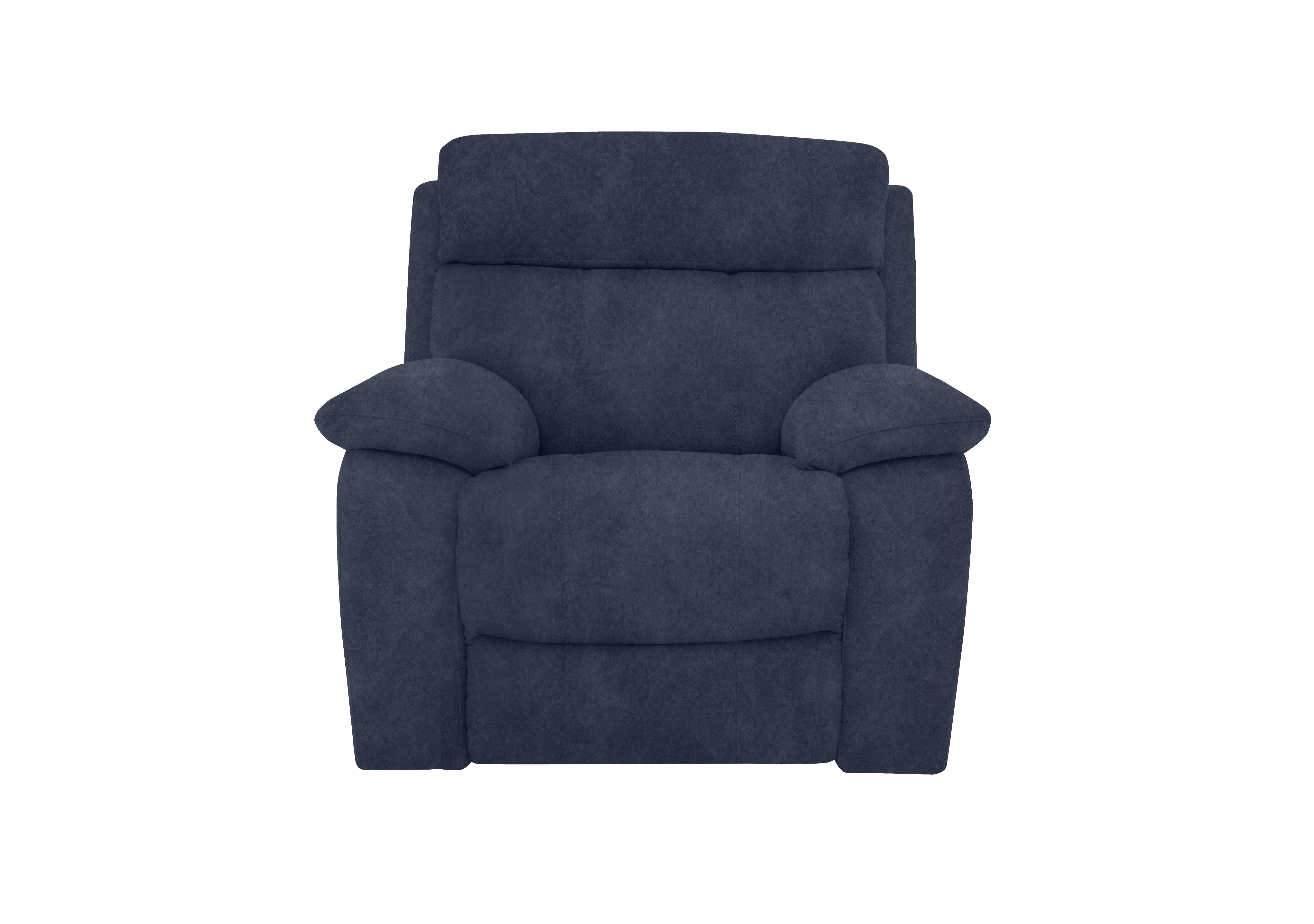 Moreno Fabric Armchair in Bfa-Ori-R23 Blue on Furniture Village