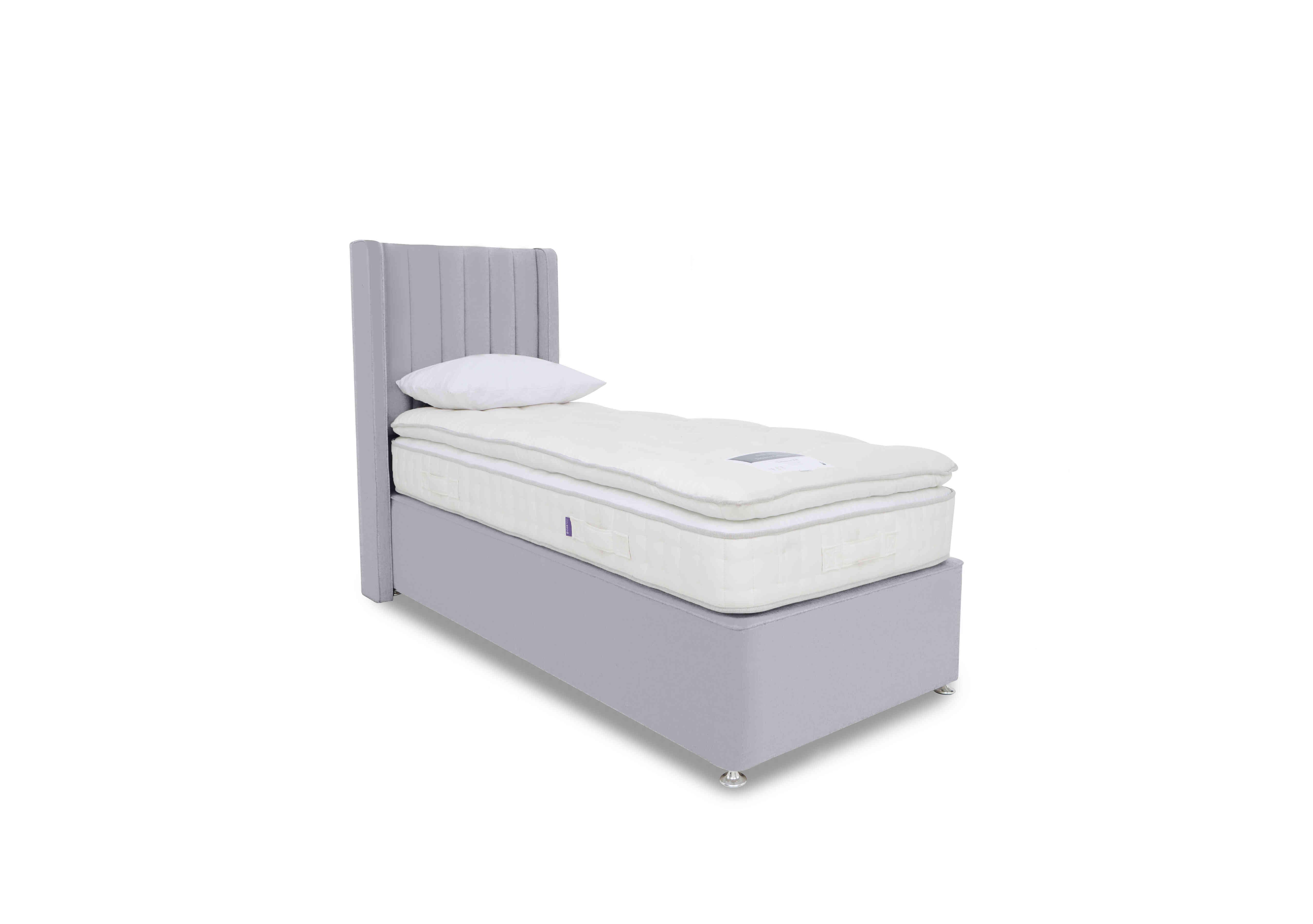 Yorkshire 10K Divan Set in Seven Lilac on Furniture Village