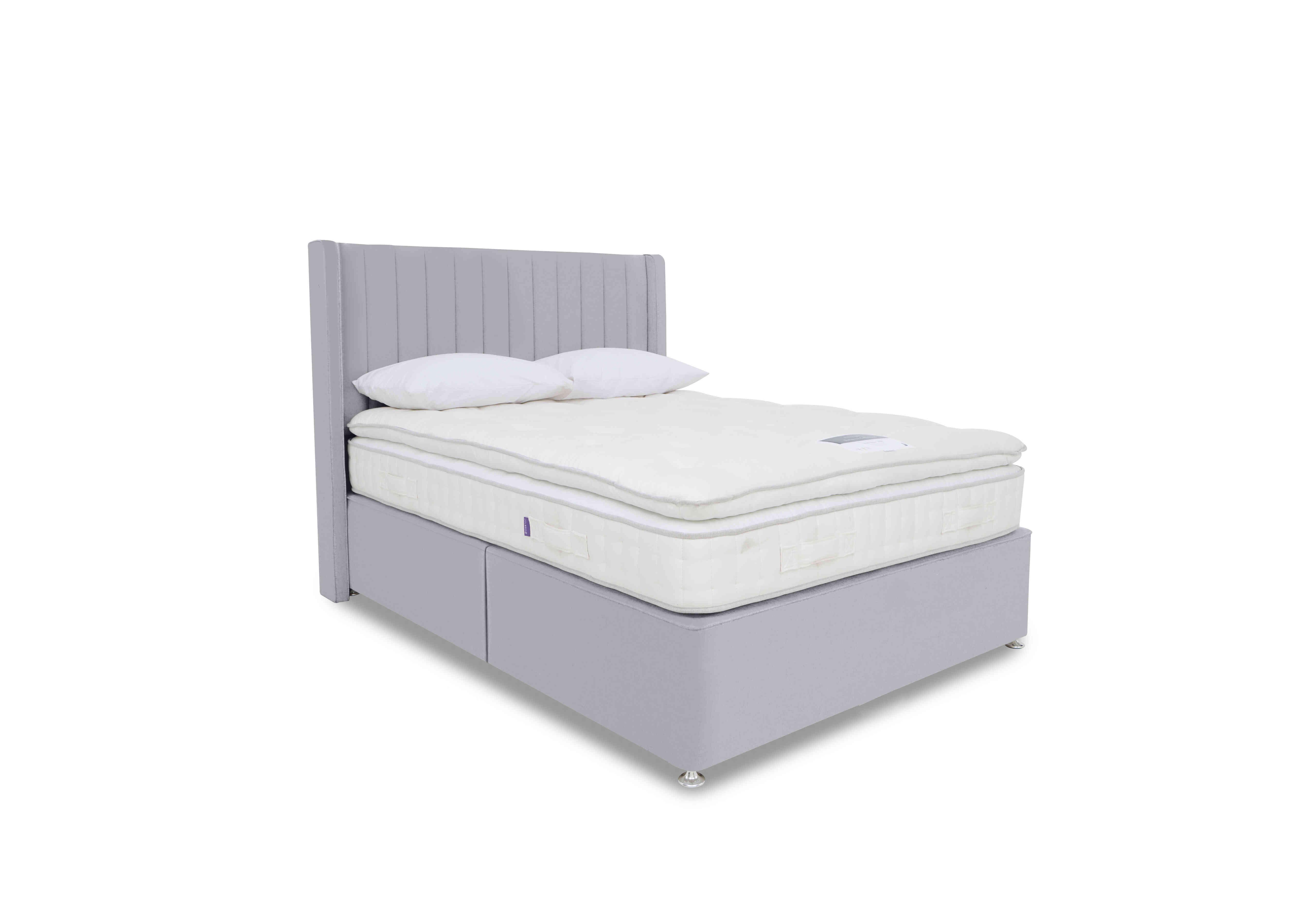 Yorkshire 10K Divan Set in Seven Lilac on Furniture Village