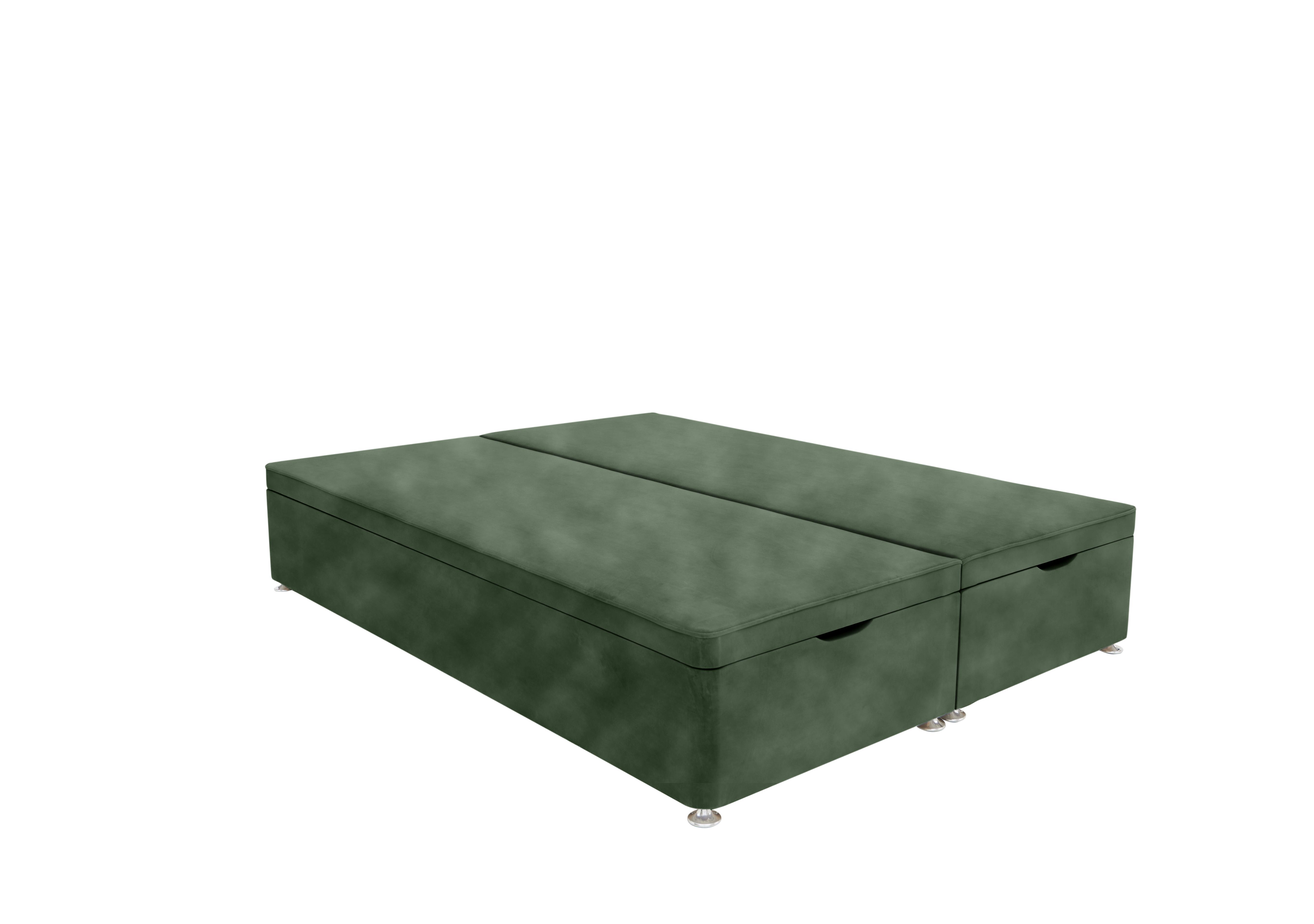 Yorkshire Ottoman Divan Base in Lovely Conifer on Furniture Village