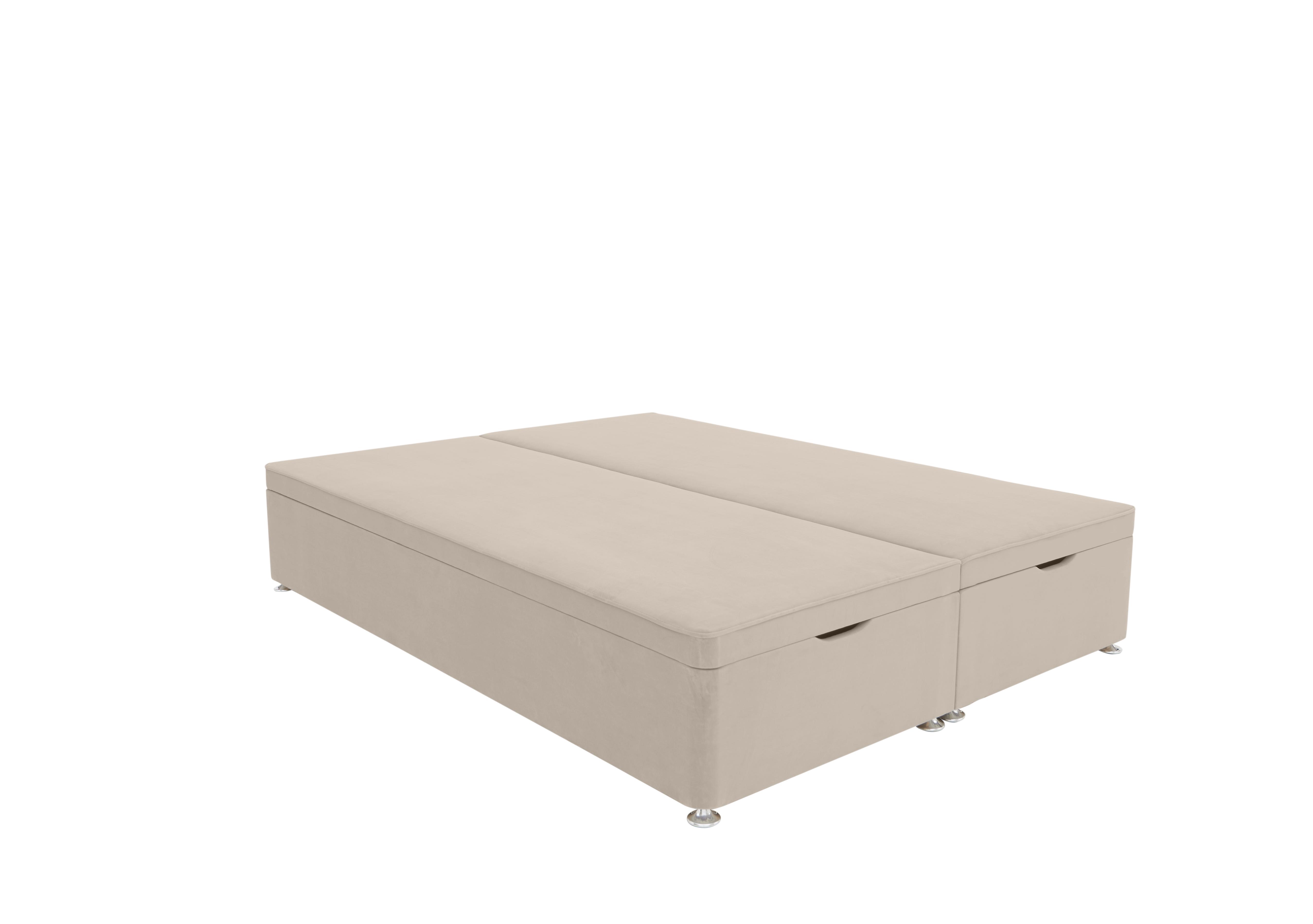 Yorkshire Ottoman Divan Base in Seven Ivory on Furniture Village