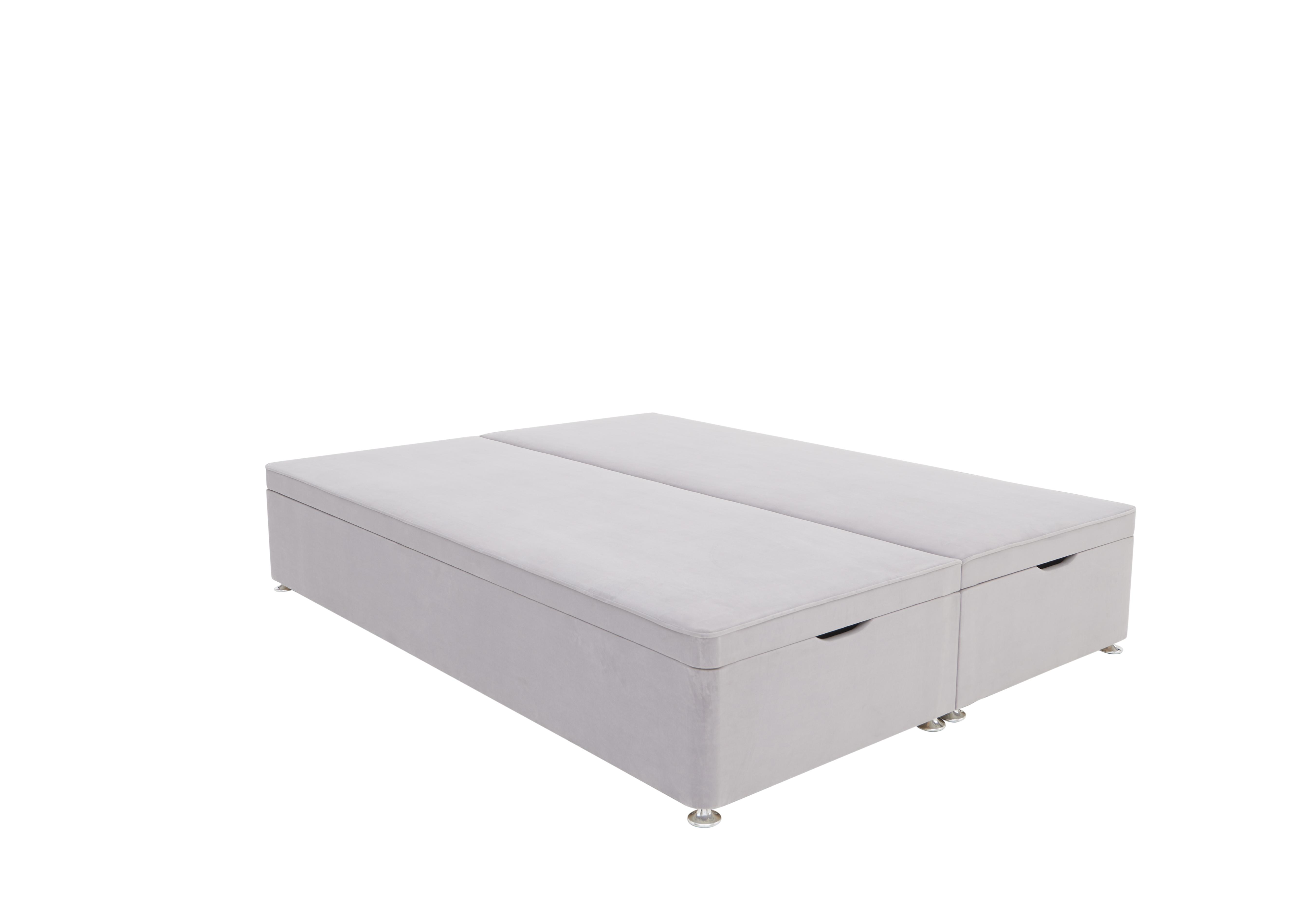 Yorkshire Ottoman Divan Base in Seven Lilac on Furniture Village