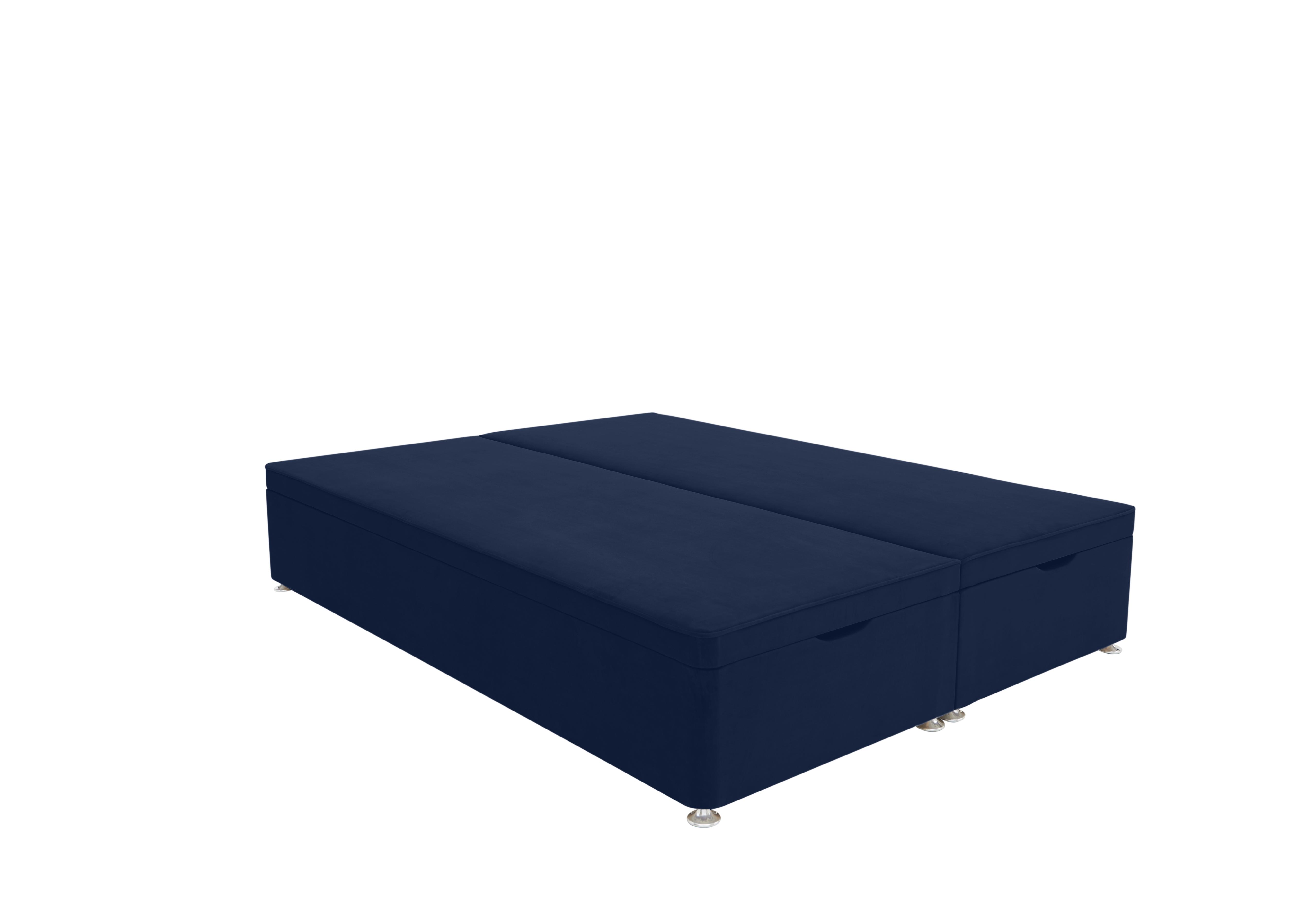 Yorkshire Ottoman Divan Base in Seven Navy on Furniture Village