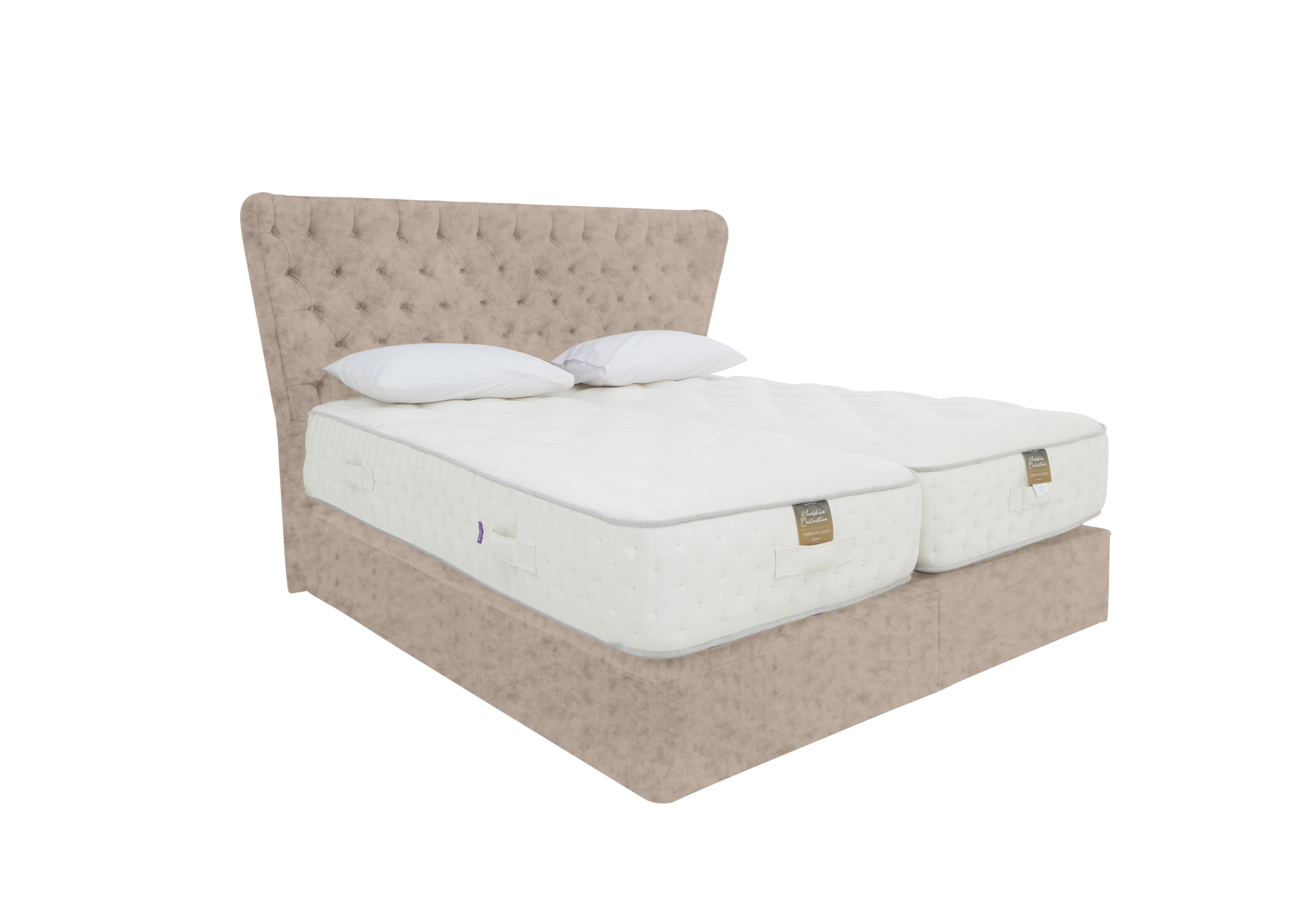 Yorkshire 25K Divan Set in Opal Vellum on Furniture Village