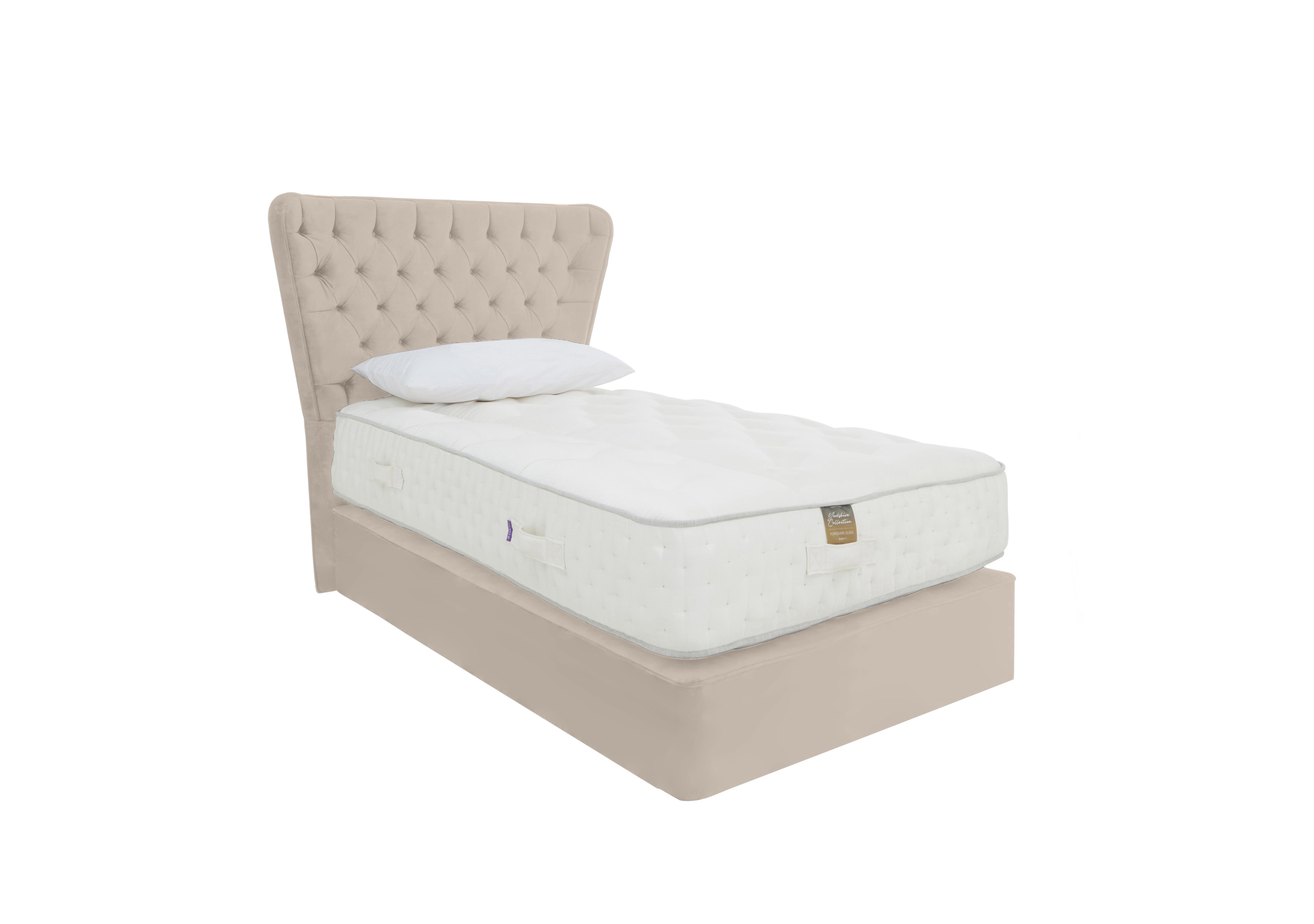 Yorkshire 25K Divan Set in Seven Ivory on Furniture Village