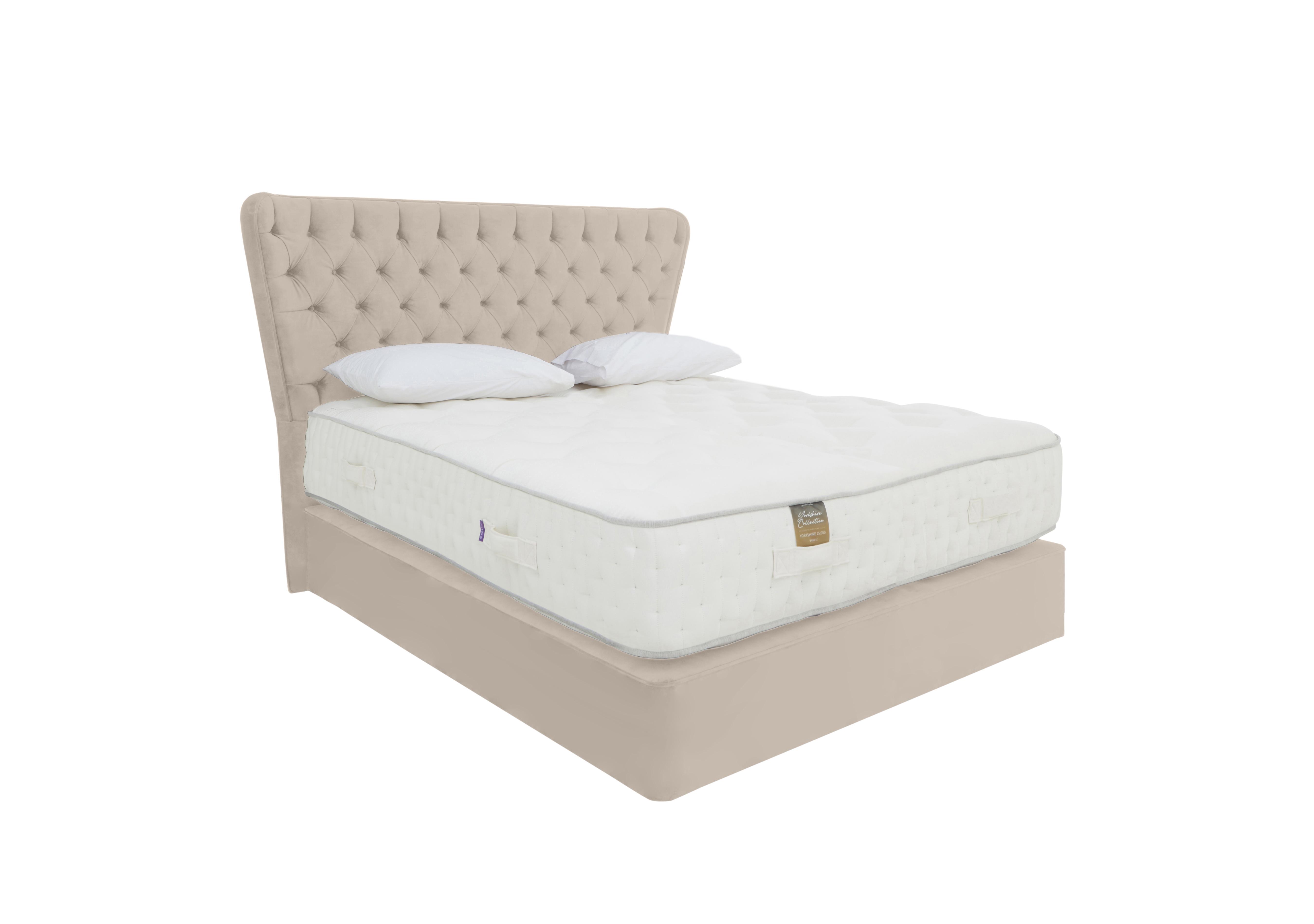 Yorkshire 25K Divan Set in Seven Ivory on Furniture Village