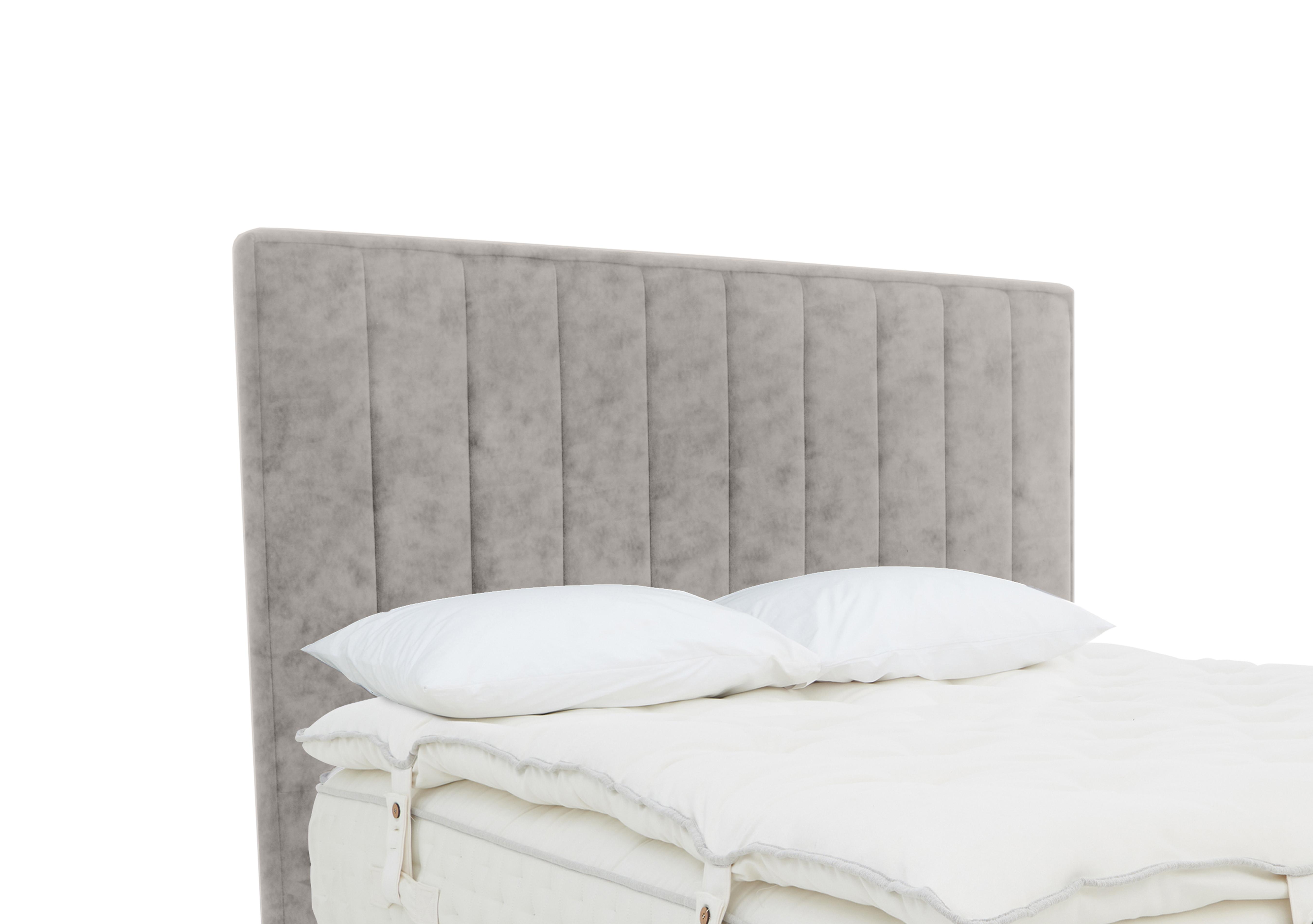 Fern Floor Standing Headboard in Opal Sterling on Furniture Village