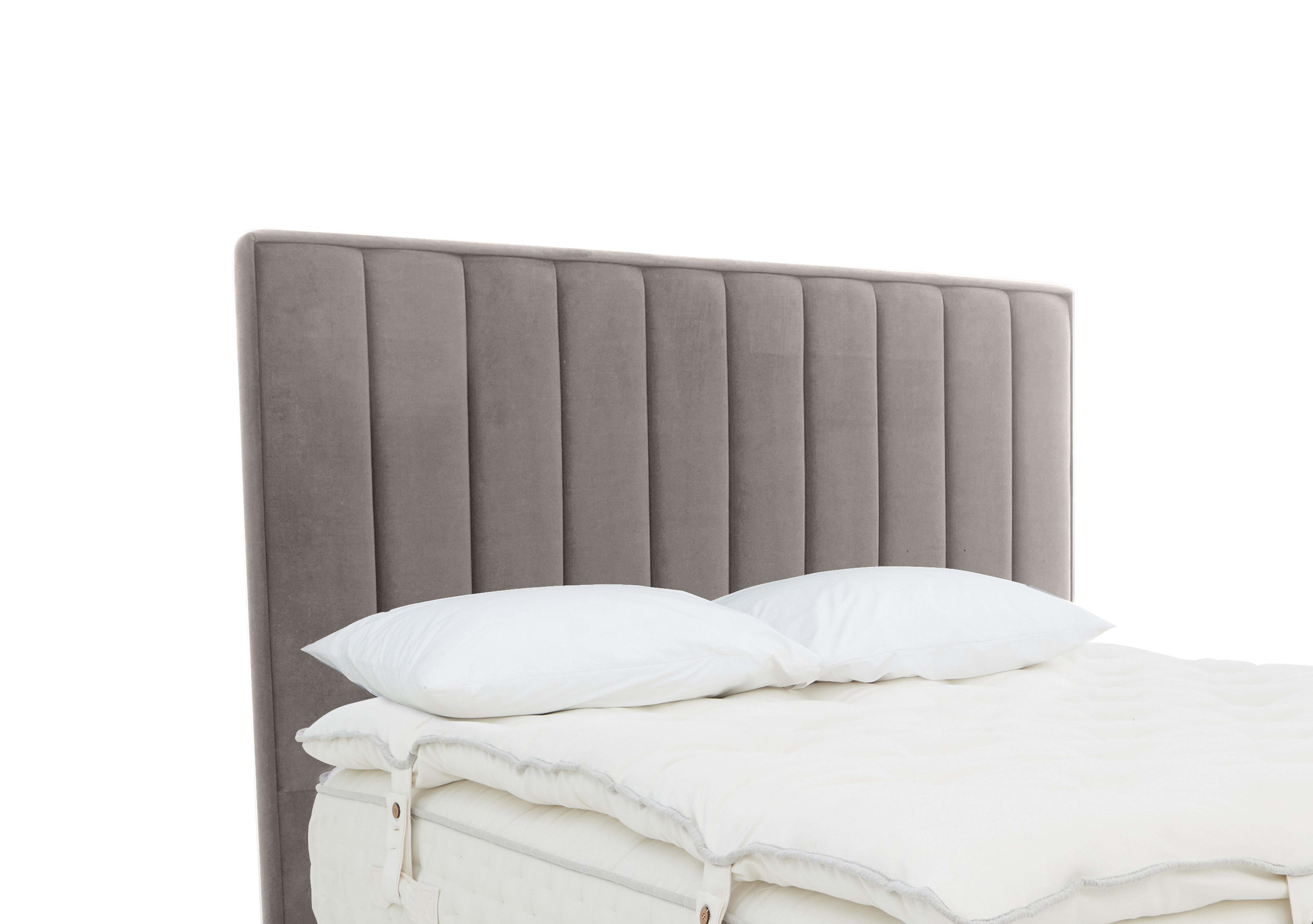 Fern Floor Standing Headboard in Seven Dolphin on Furniture Village