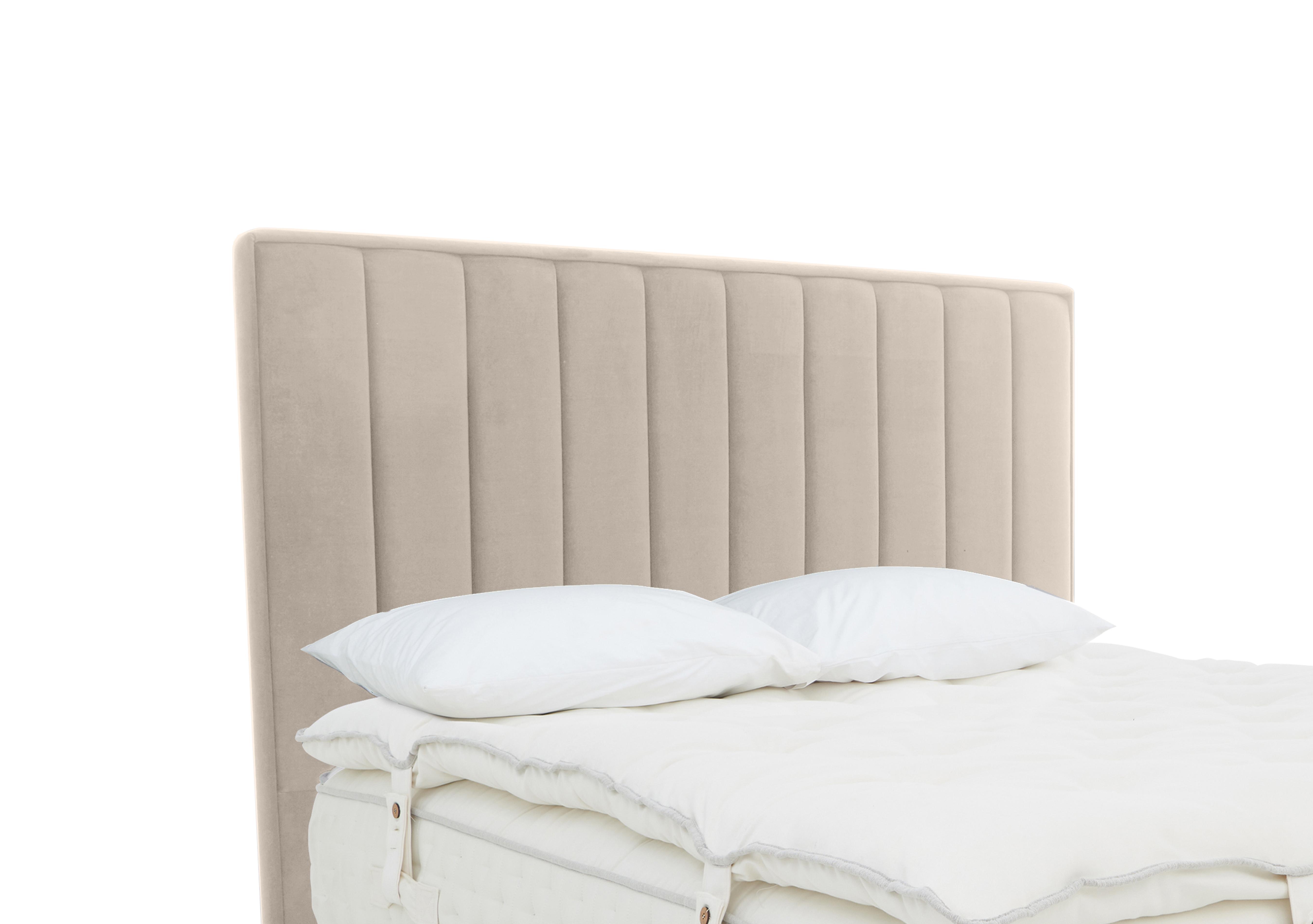 Fern Floor Standing Headboard in Seven Ivory on Furniture Village