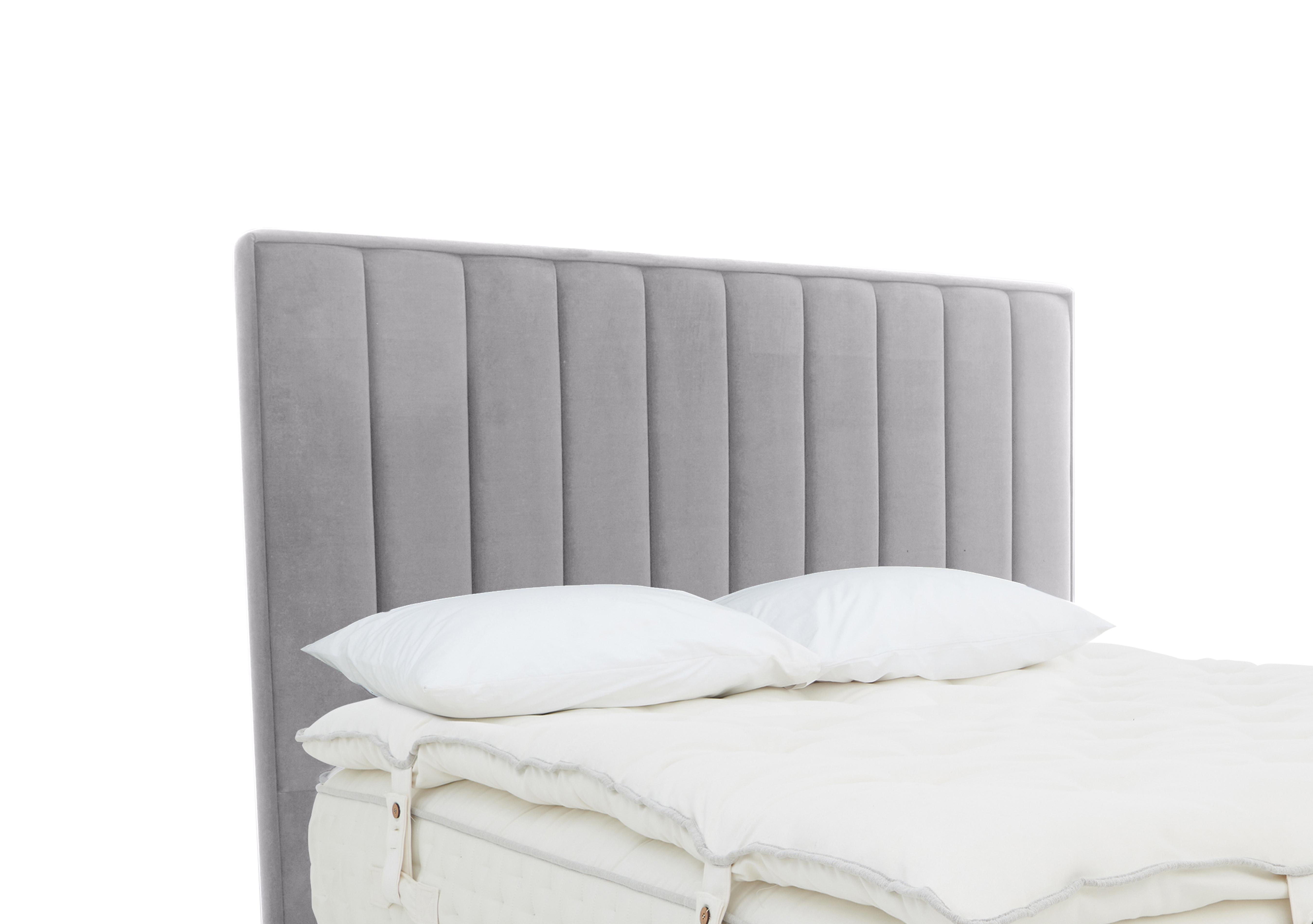 Fern Floor Standing Headboard in Seven Lilac on Furniture Village