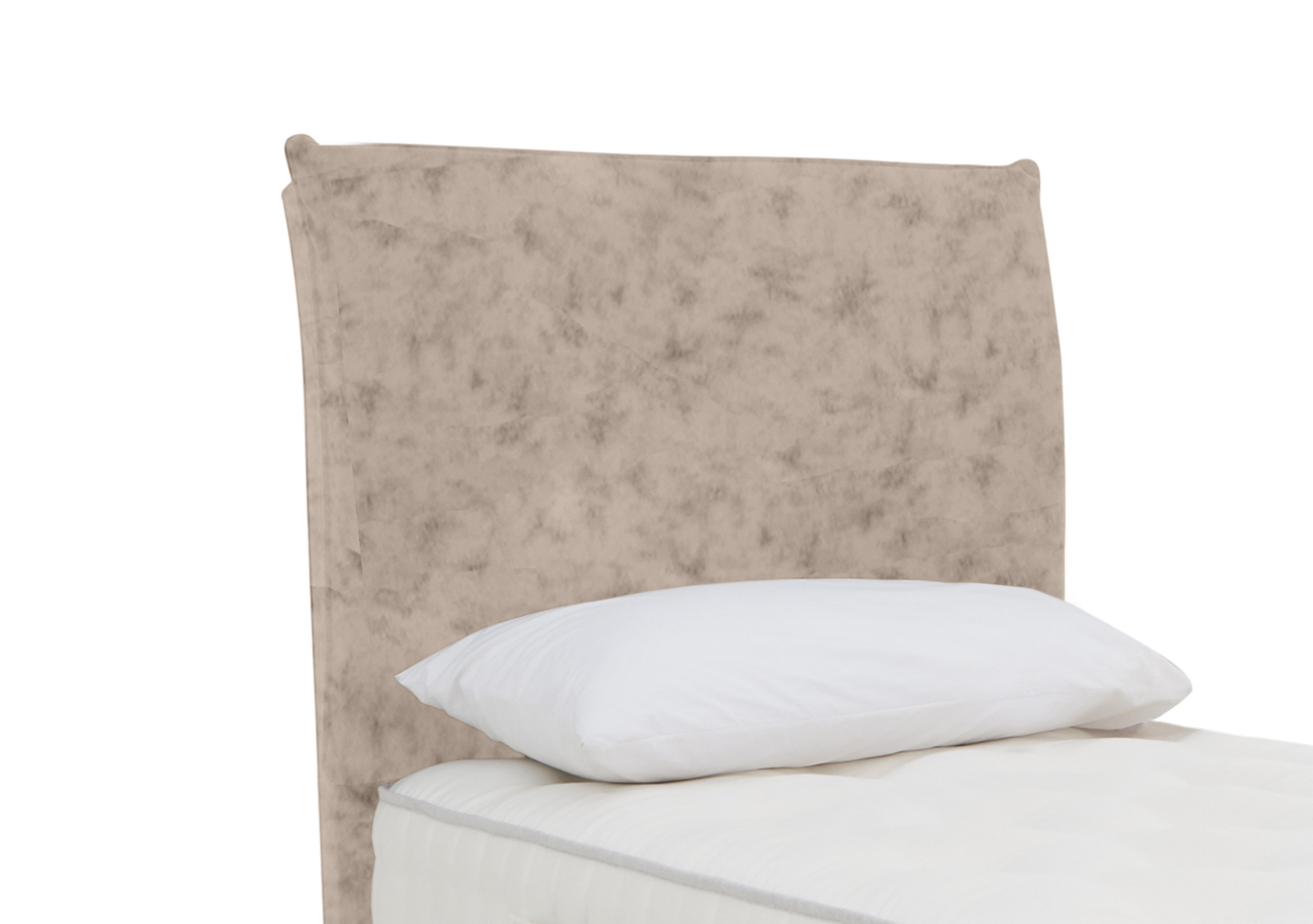 Juniper Floor Standing Headboard in Opal Vellum on Furniture Village