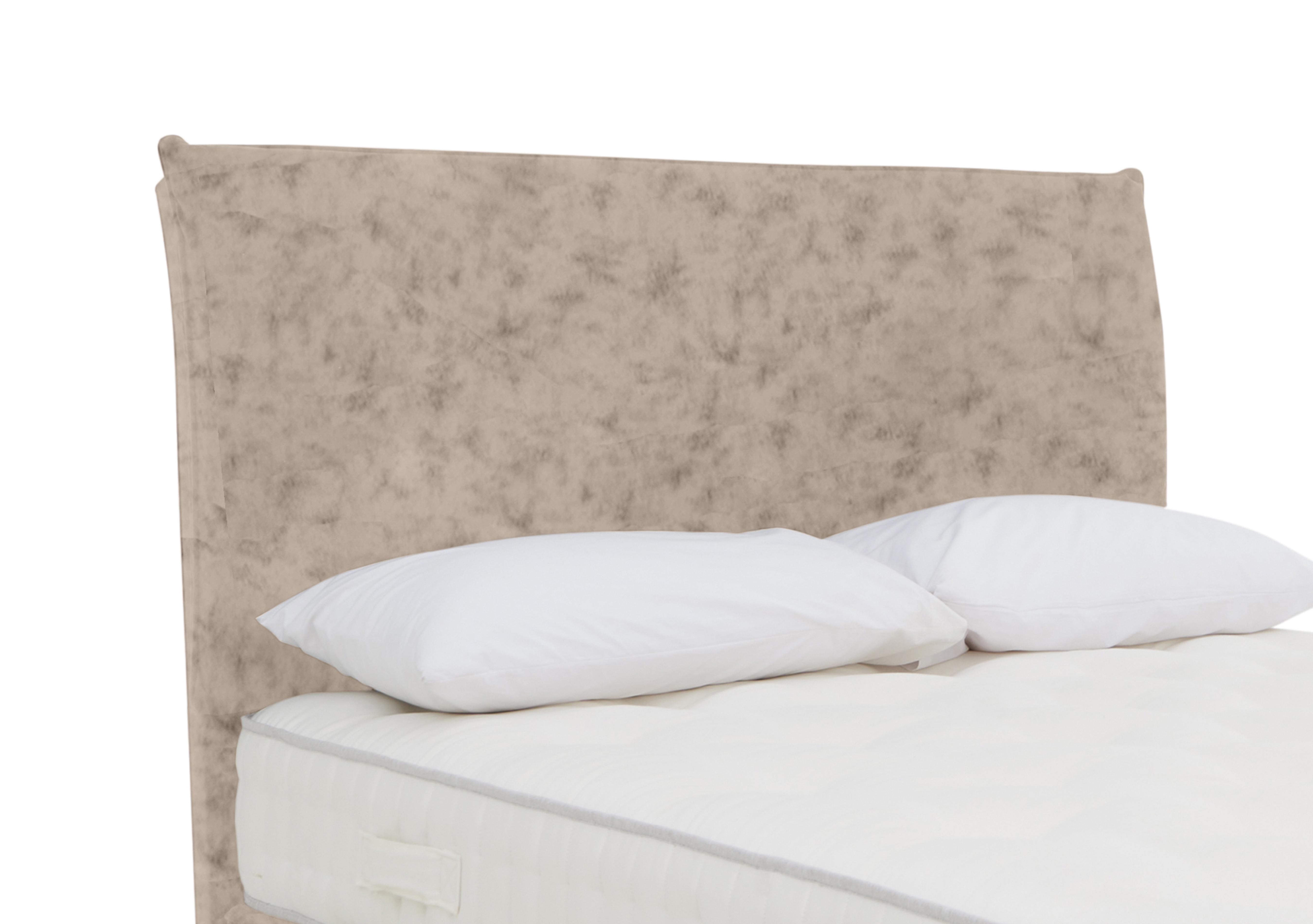 Juniper Floor Standing Headboard in Opal Vellum on Furniture Village