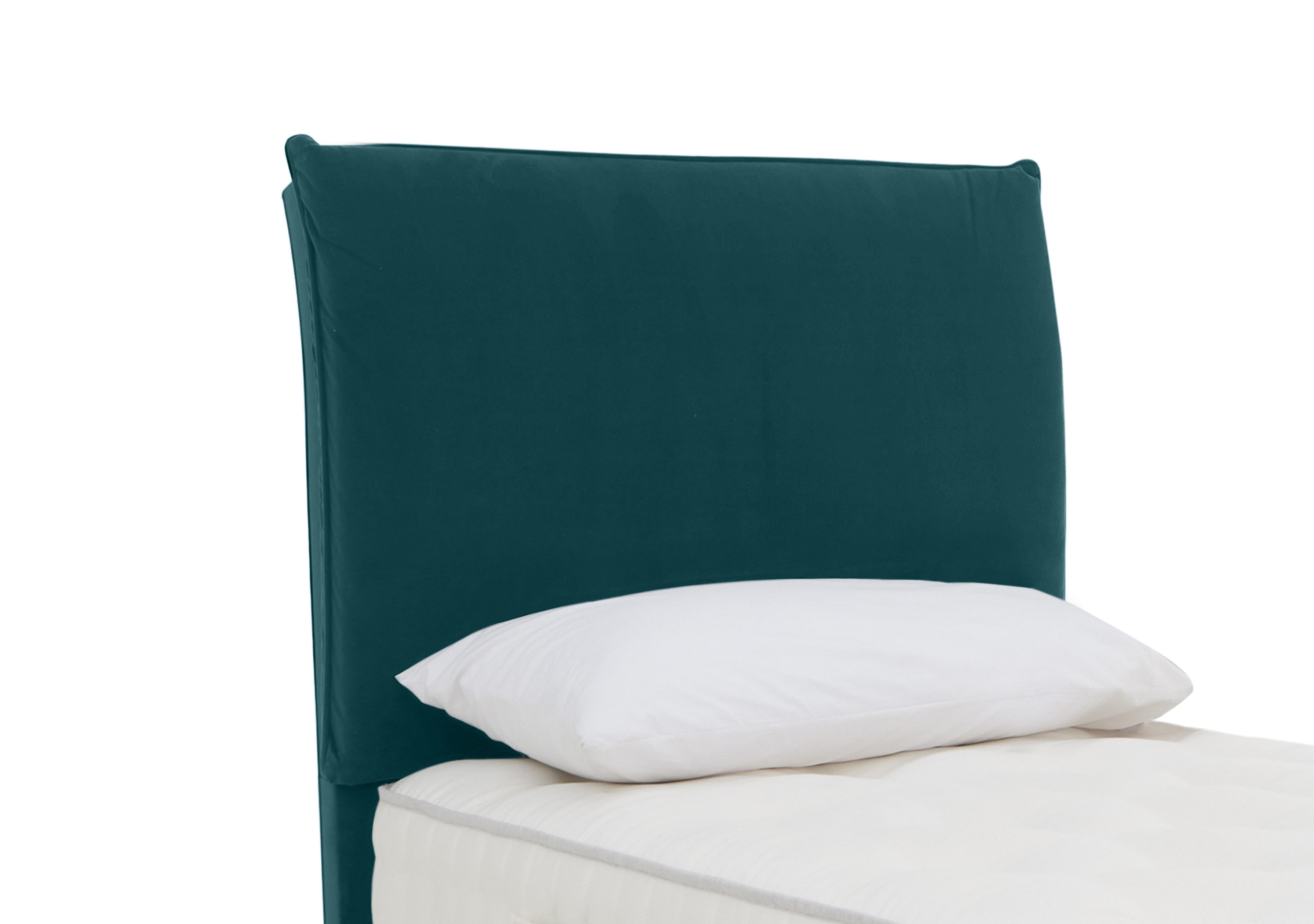 Juniper Floor Standing Headboard in Seven Emerald on Furniture Village