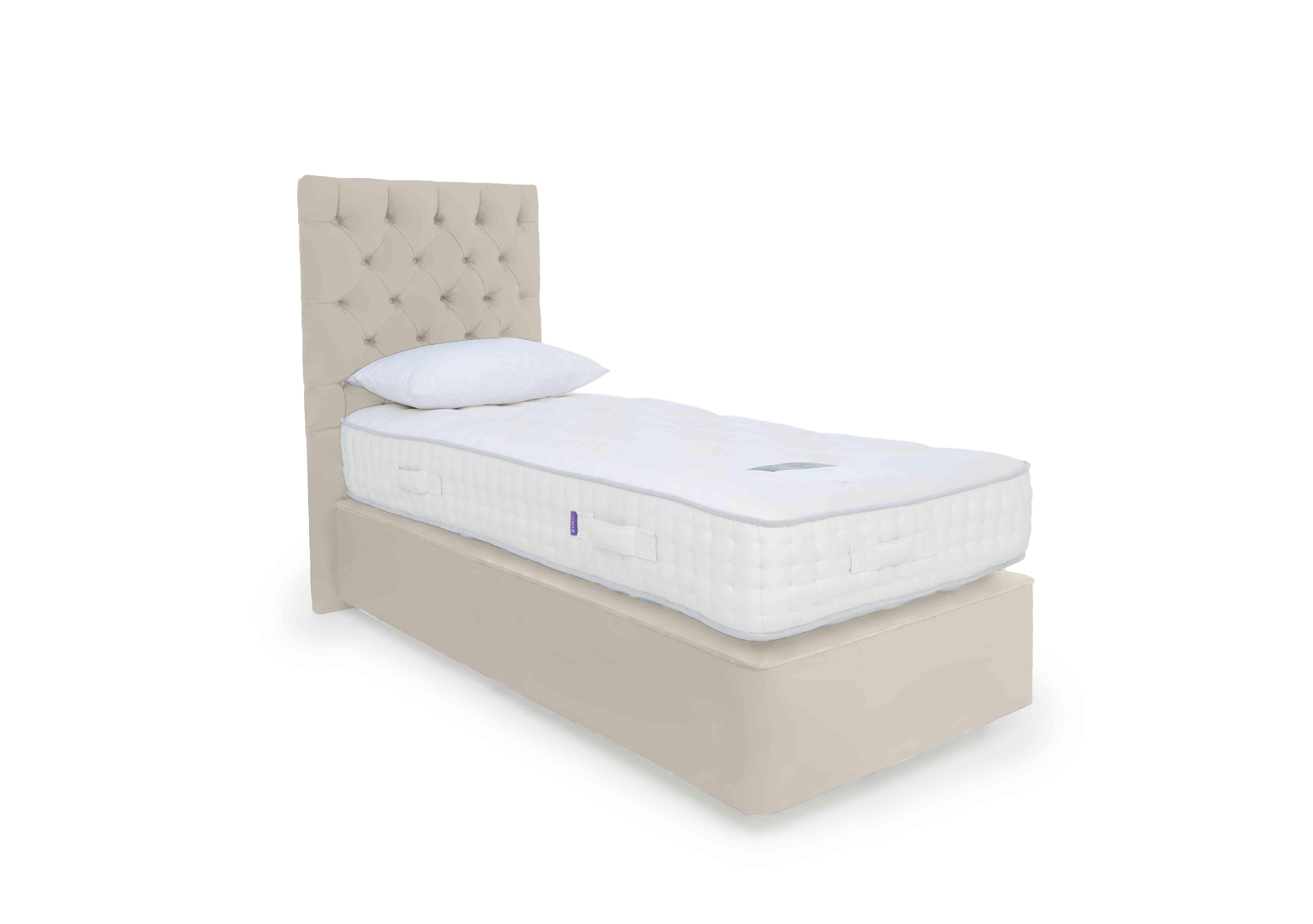 Yorkshire 15K Divan Set in Seven Ivory on Furniture Village