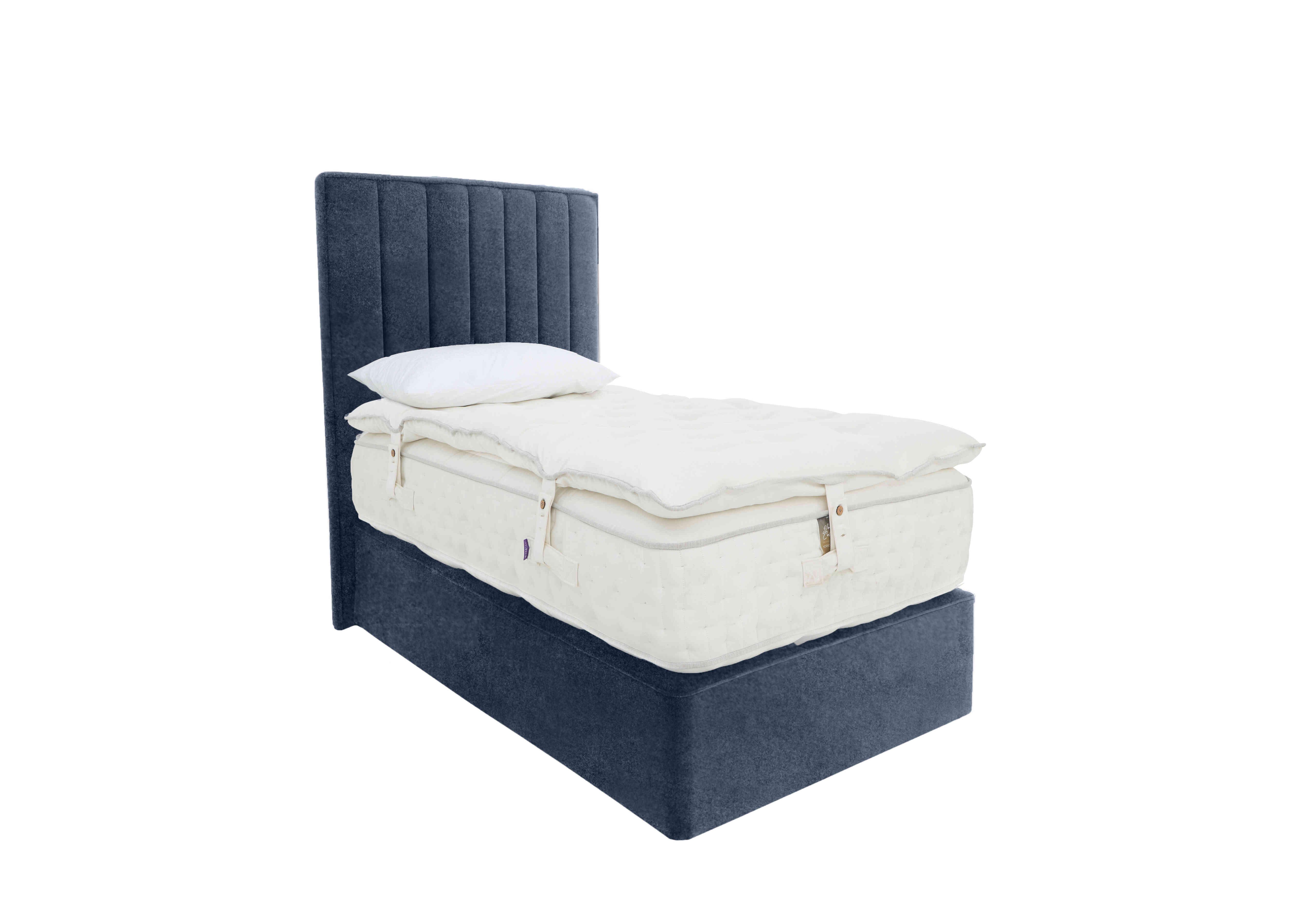 Yorkshire 40K Divan Set in Mole Denim on Furniture Village