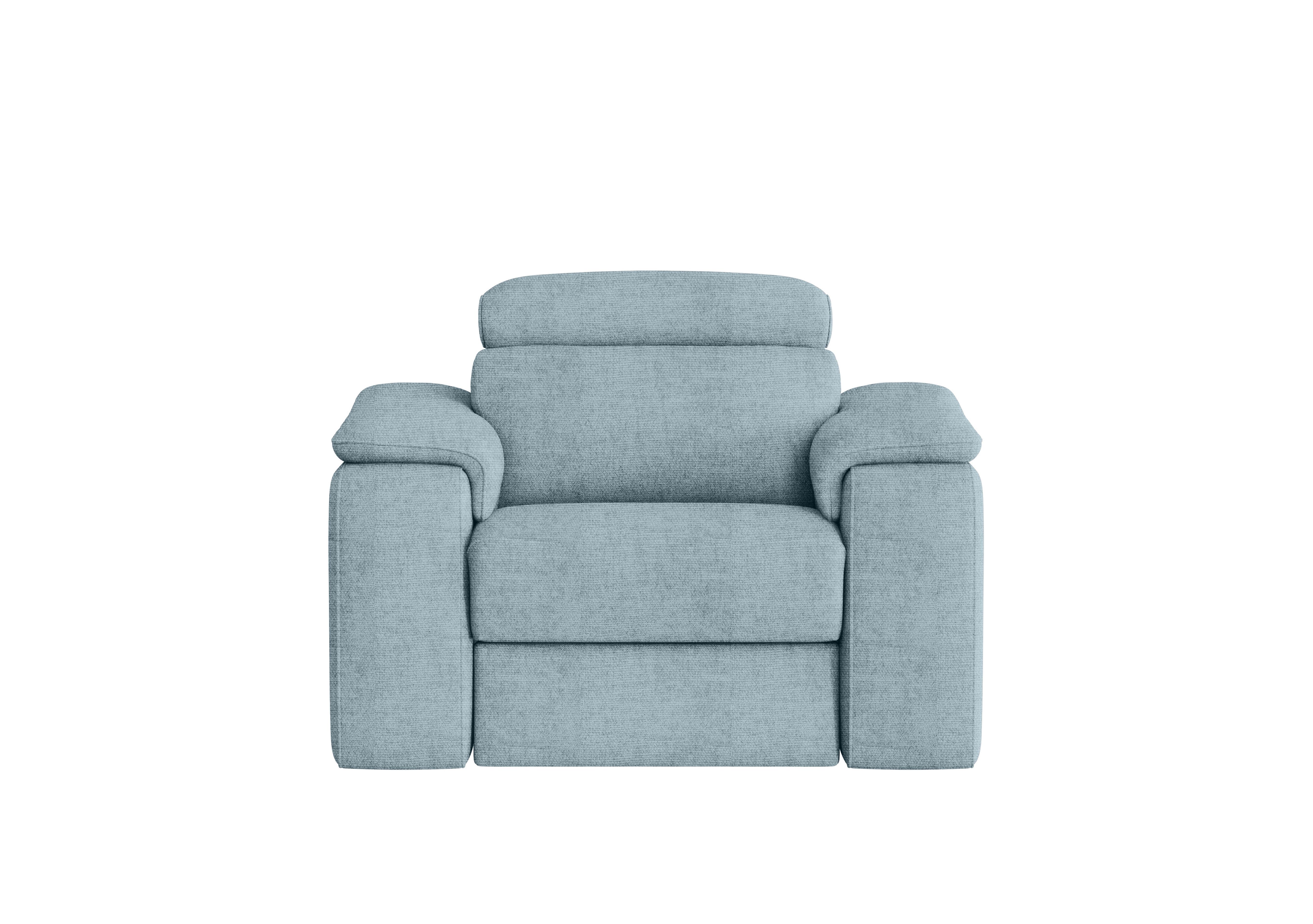 Davide Fabric Armchair in Baobab Menta on Furniture Village