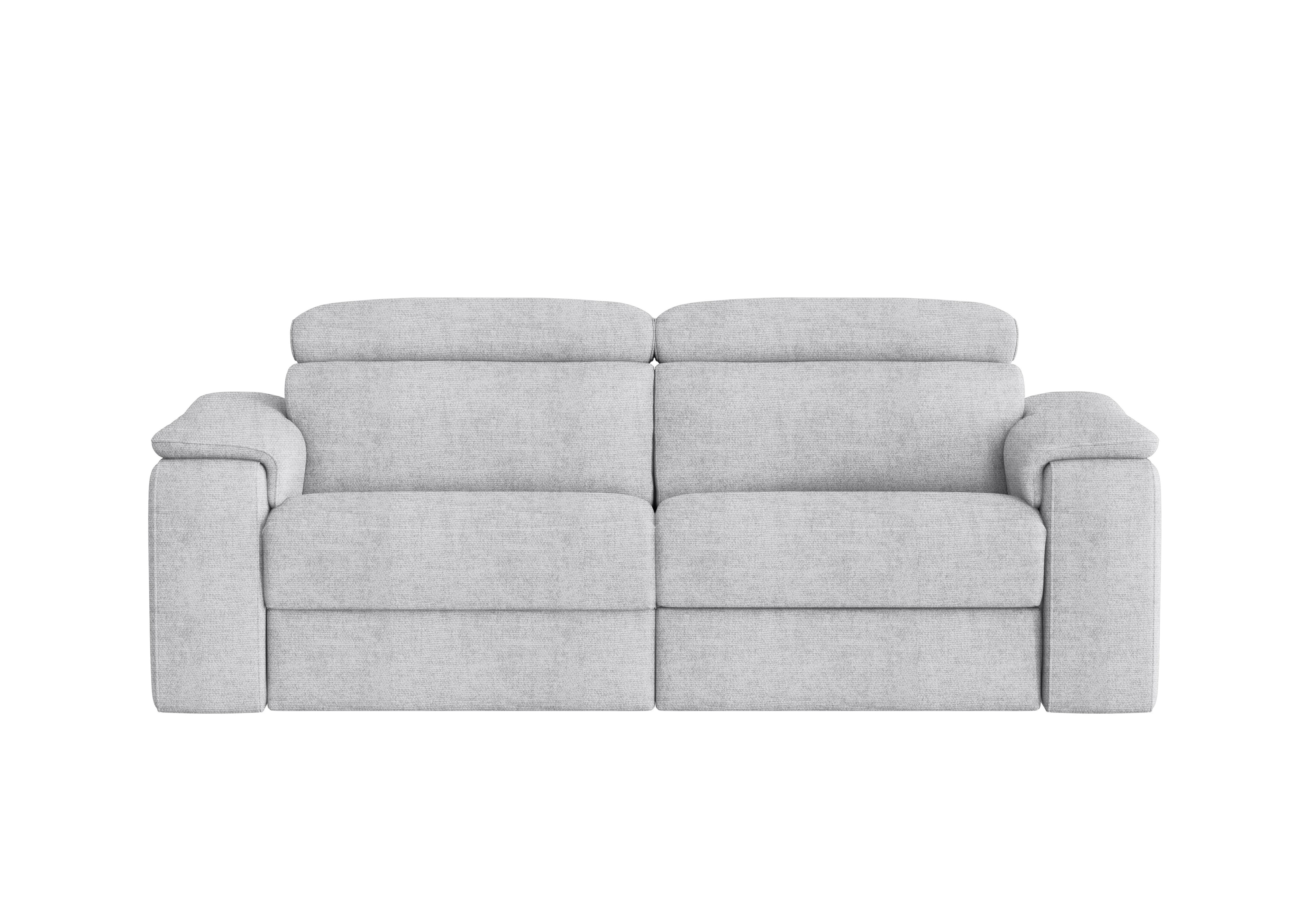 Davide 3 Seater Fabric Sofa in Baobab Ghiaccio 516 on Furniture Village