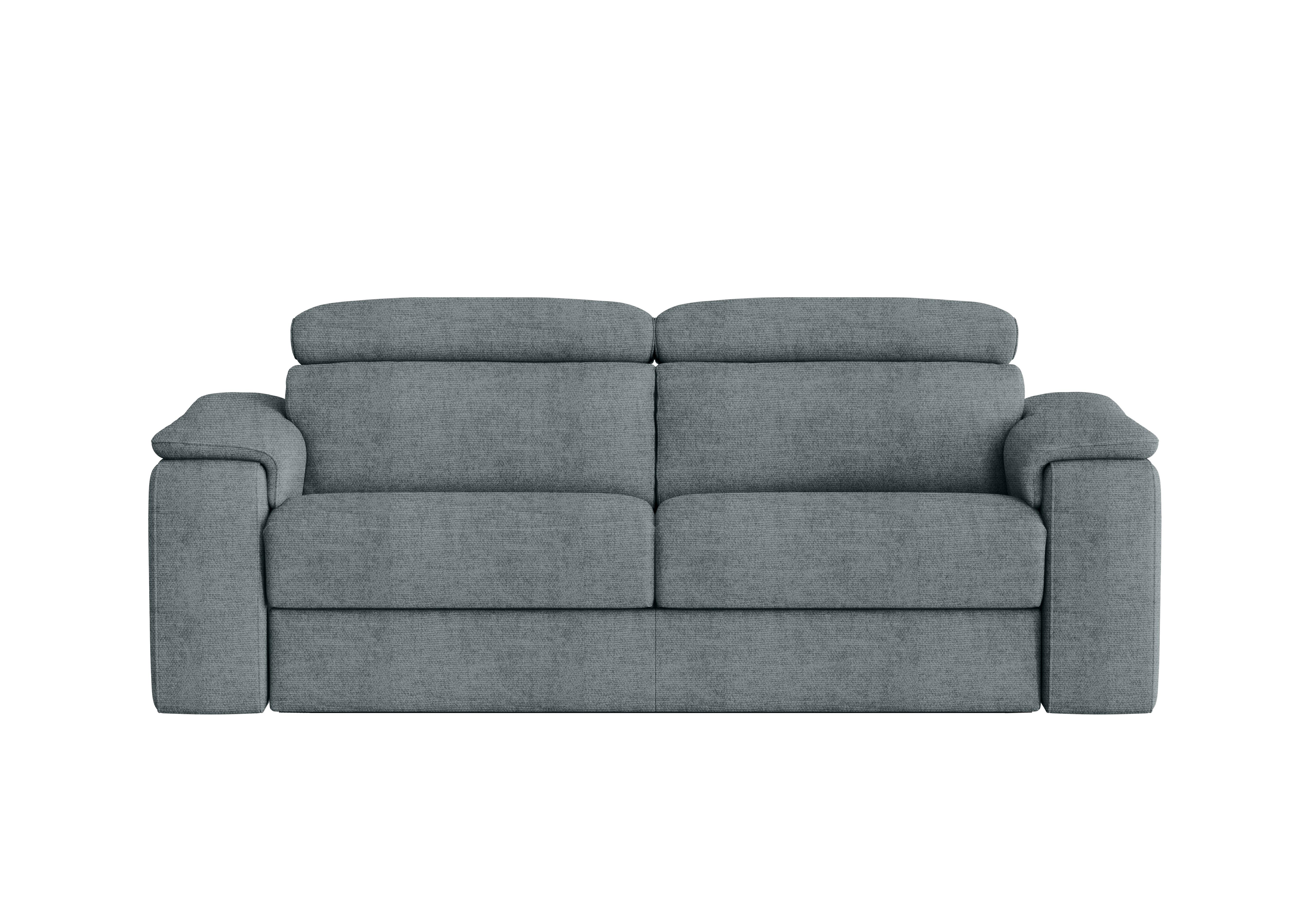 Davide 3 Seater Fabric Sofa in Baobab Grigio 546 on Furniture Village