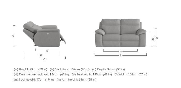 Pepino 2 Seater Fabric Sofa in  on Furniture Village