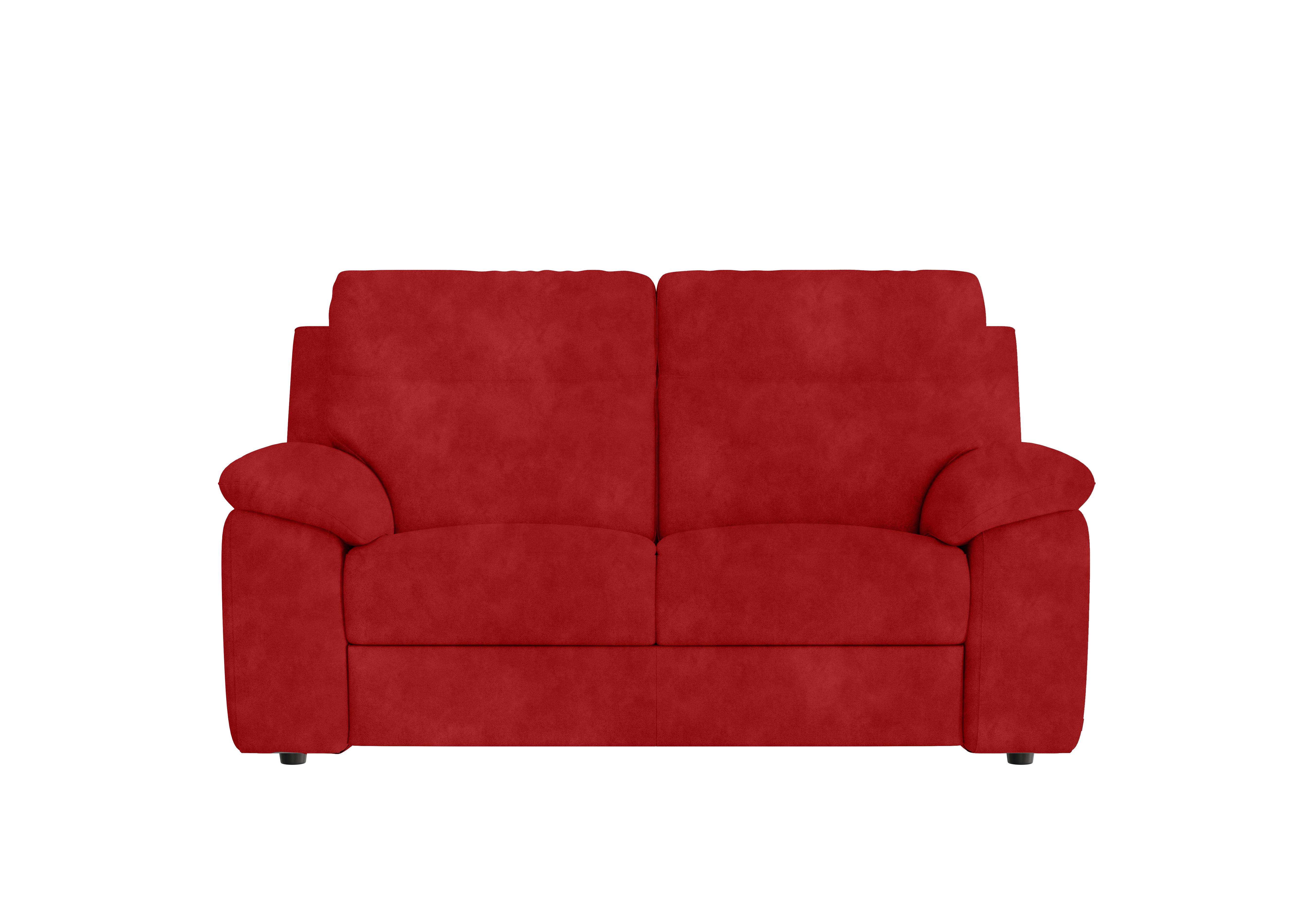 Pepino 2 Seater Fabric Sofa in Selma Rosso on Furniture Village