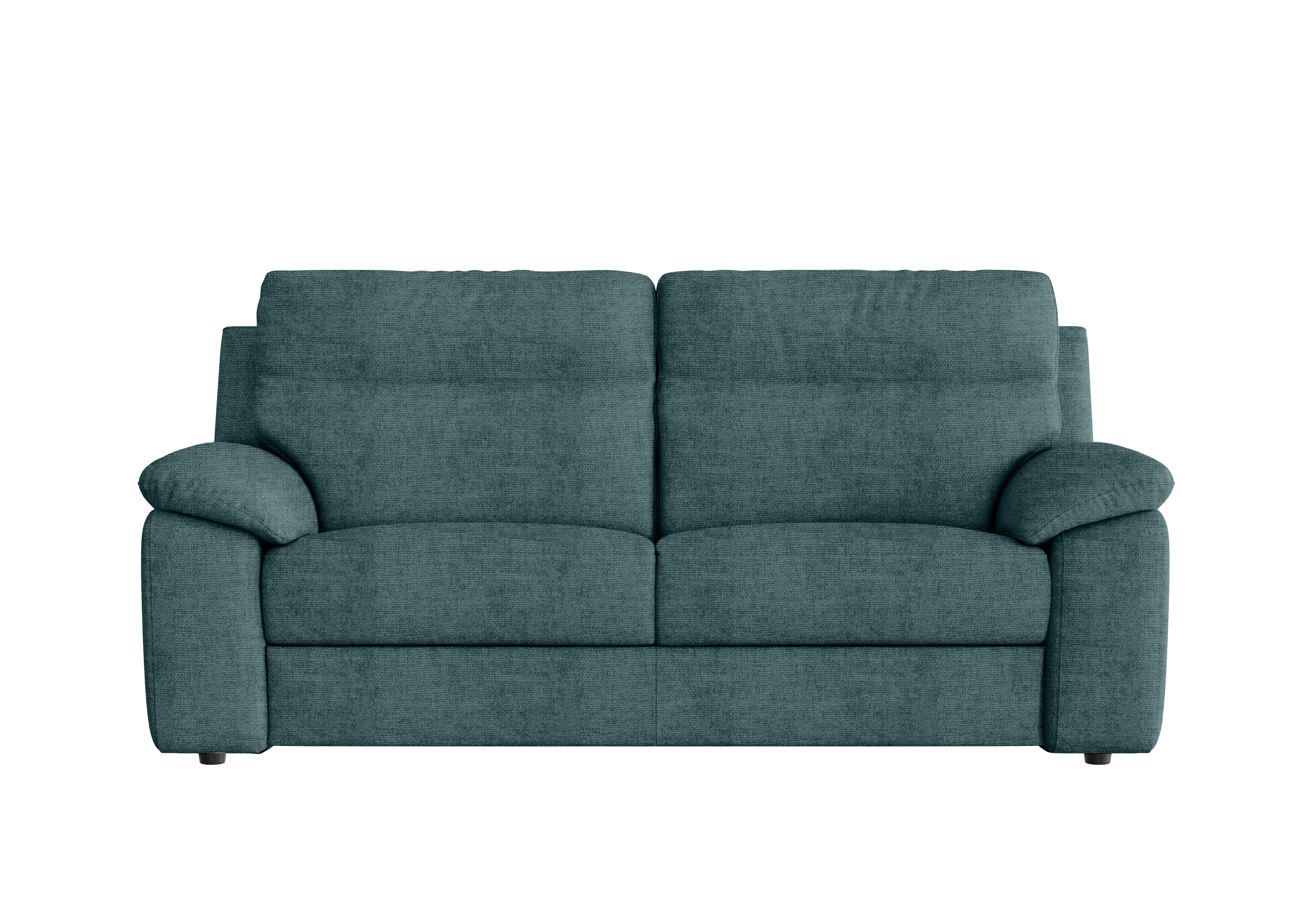 Pepino 3 Seater Fabric Sofa in Baobab Blue 557 on Furniture Village