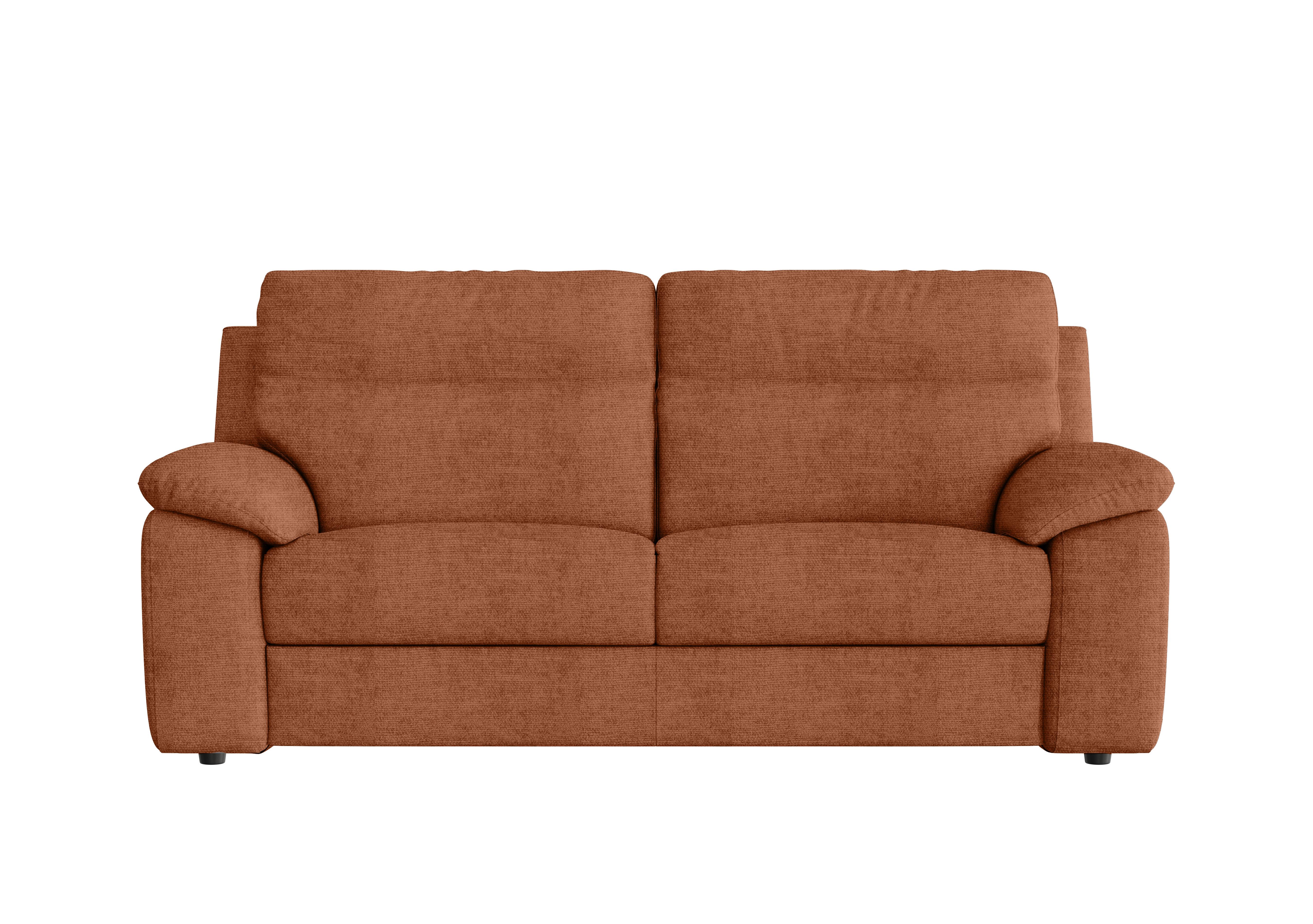 Pepino 3 Seater Fabric Sofa in Baobab Ruggine 549 on Furniture Village