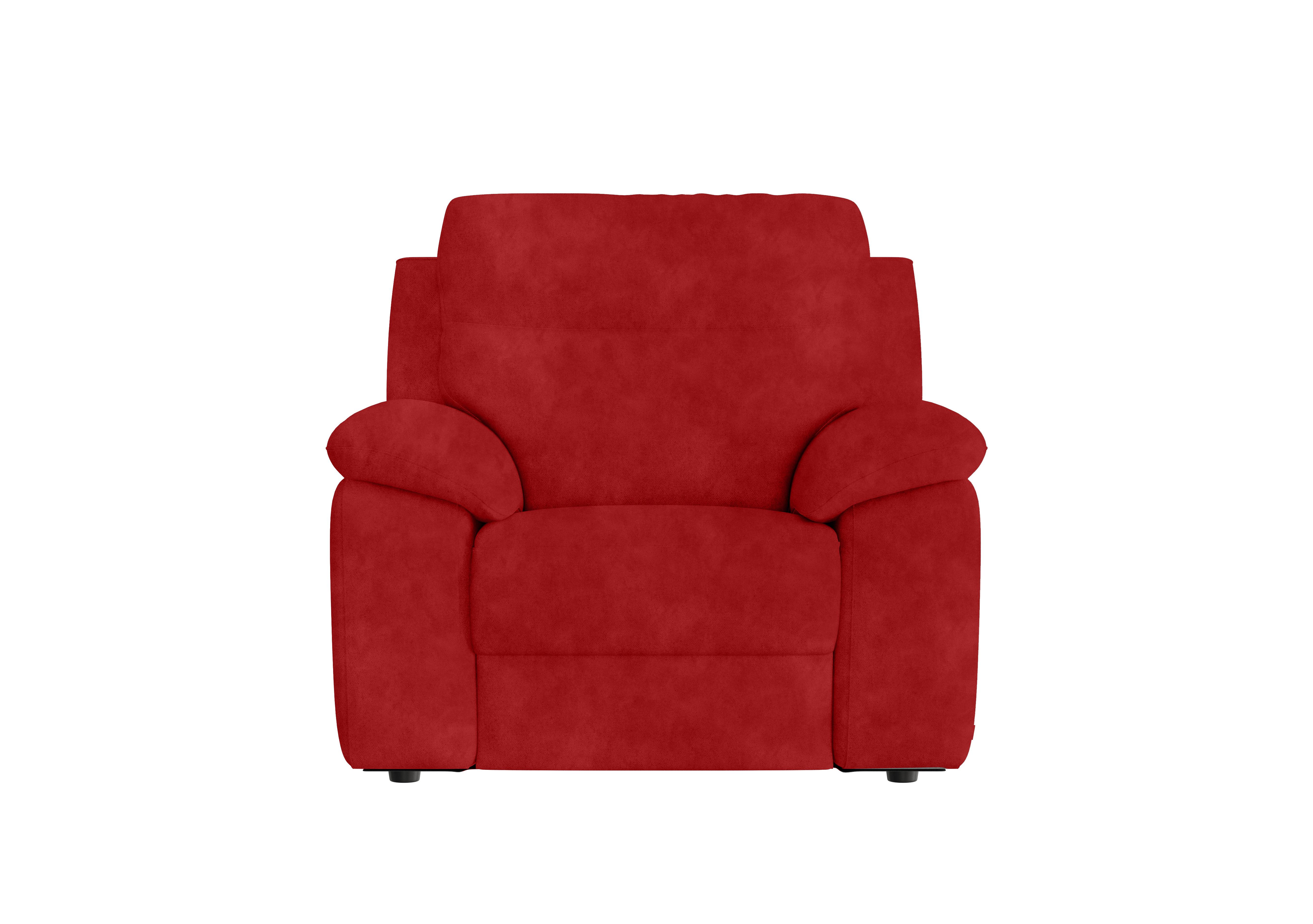 Pepino Fabric Chair in Selma Rosso on Furniture Village