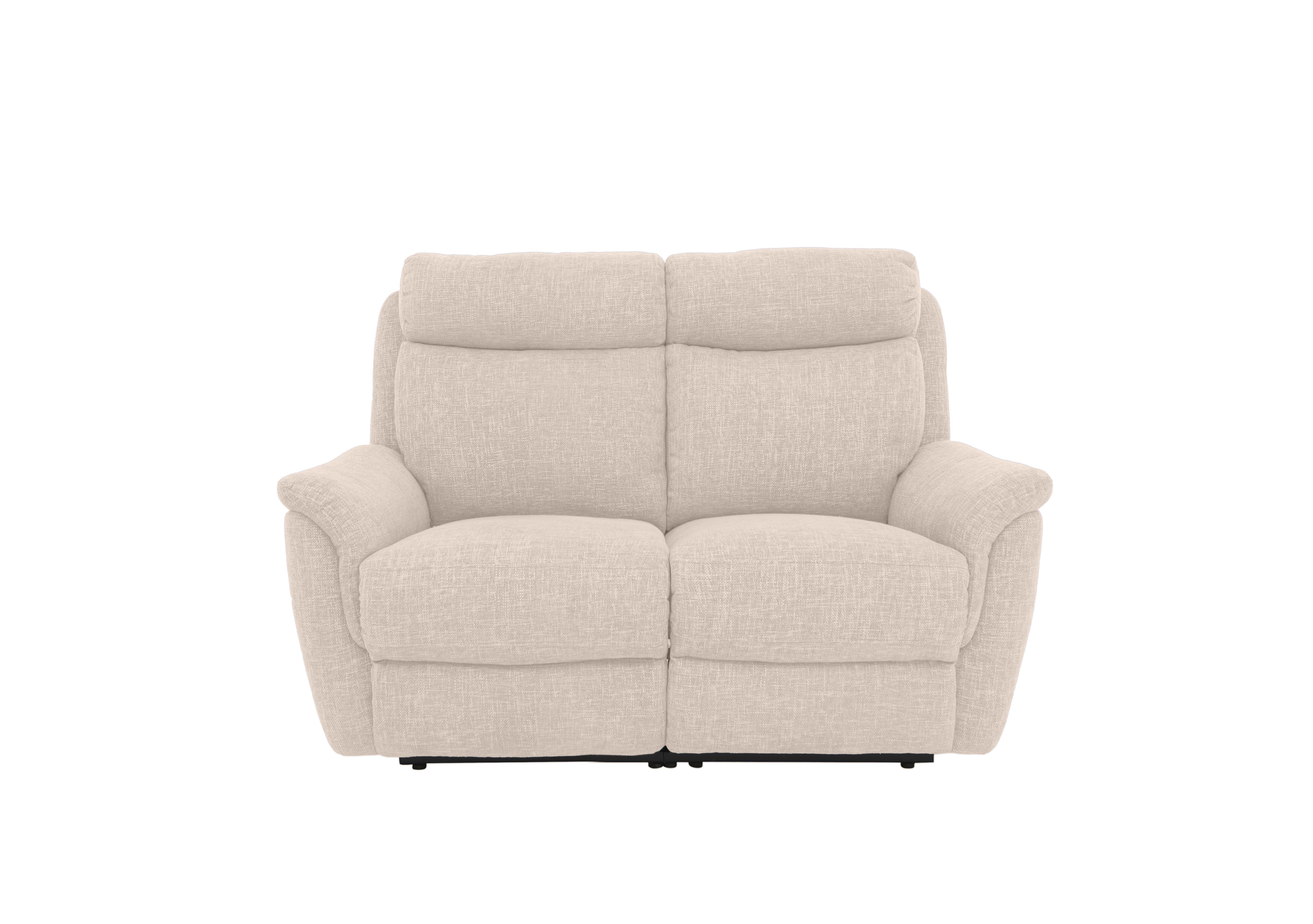 Orlando 2 Seater Fabric Power Recliner Sofa with Power Headrests in Anivia Nature 13445 on Furniture Village