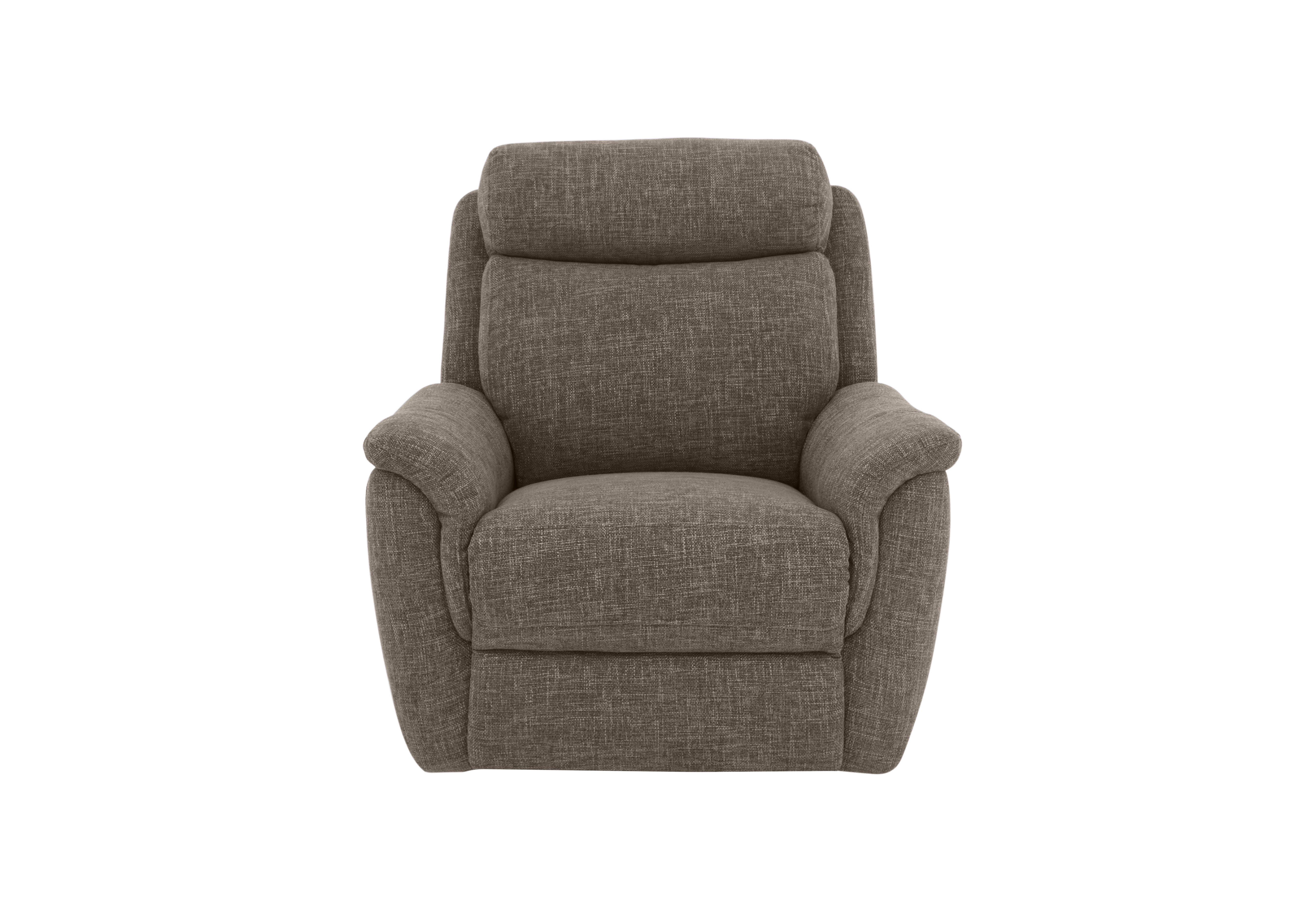 Orlando Fabric Chair in Anivia Brown 15445 on Furniture Village