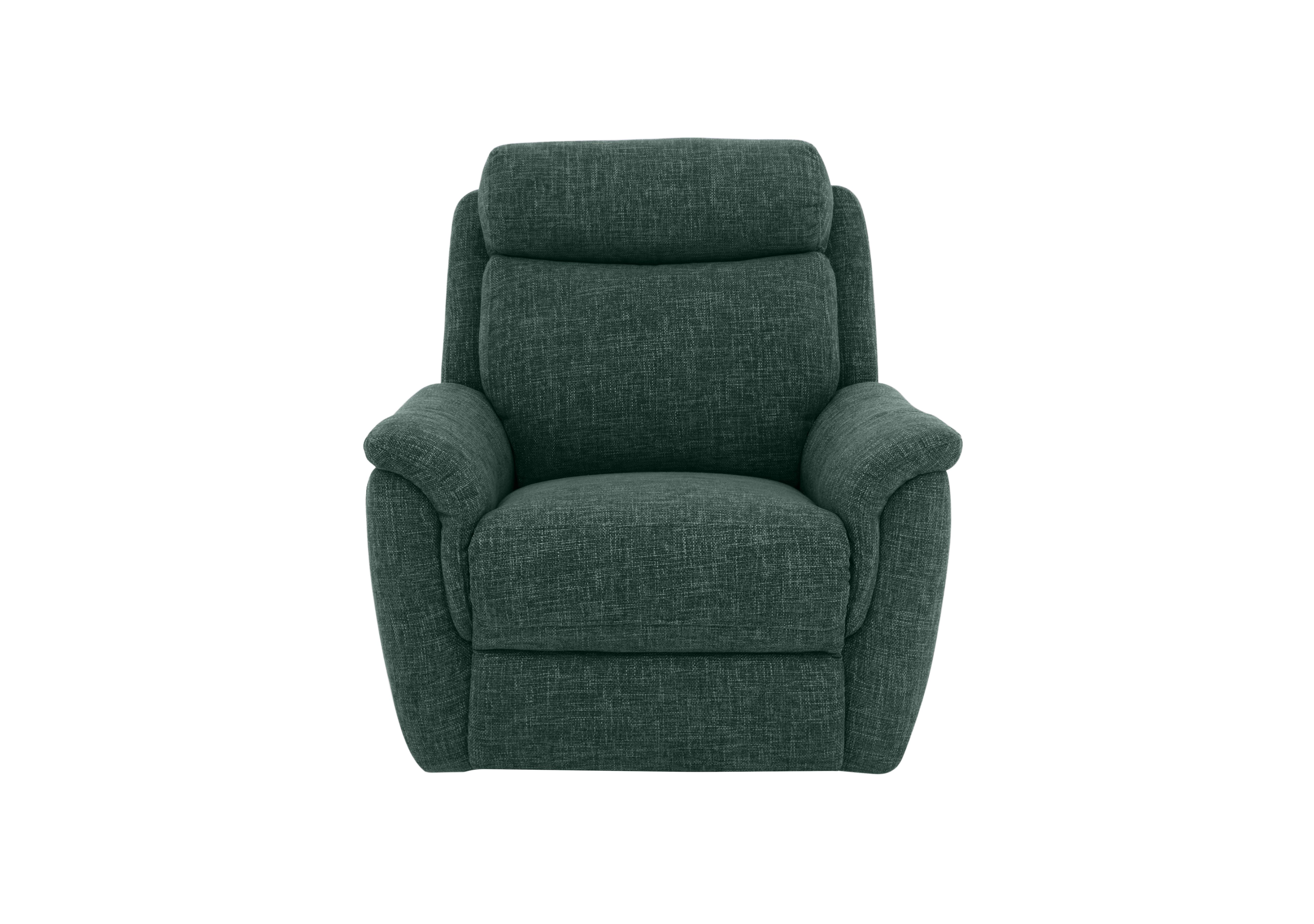 Orlando Fabric Chair in Anivia Green 19445 on Furniture Village